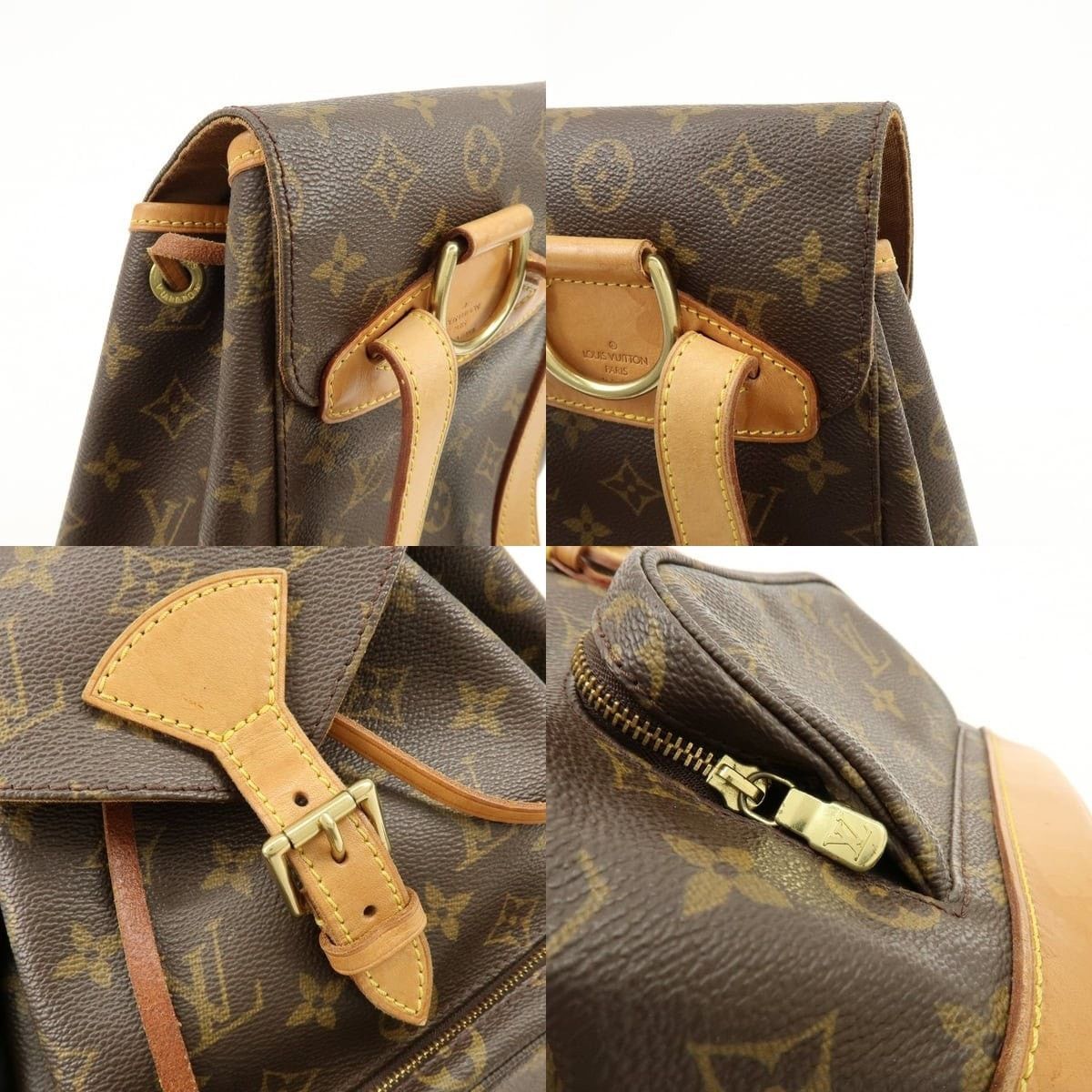 Louis Vuitton Louis Vuitton Monogram Montsouris MM Backpack Size ONE SIZE - 6 Thumbnail