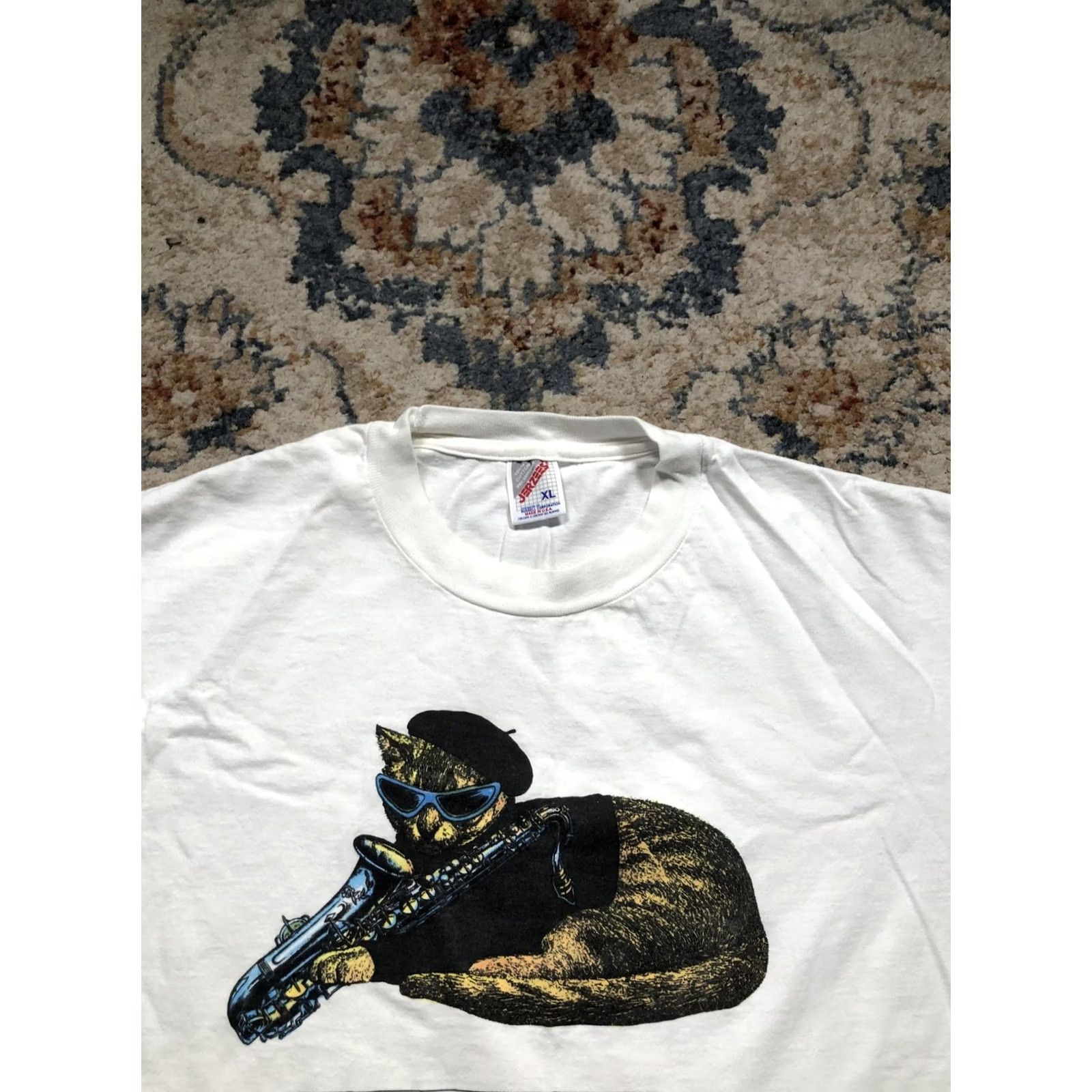 Jerzees VINTAGE Jerzees Shirt XS Size US XL / EU 56 / 4 - 2 Thumbnail
