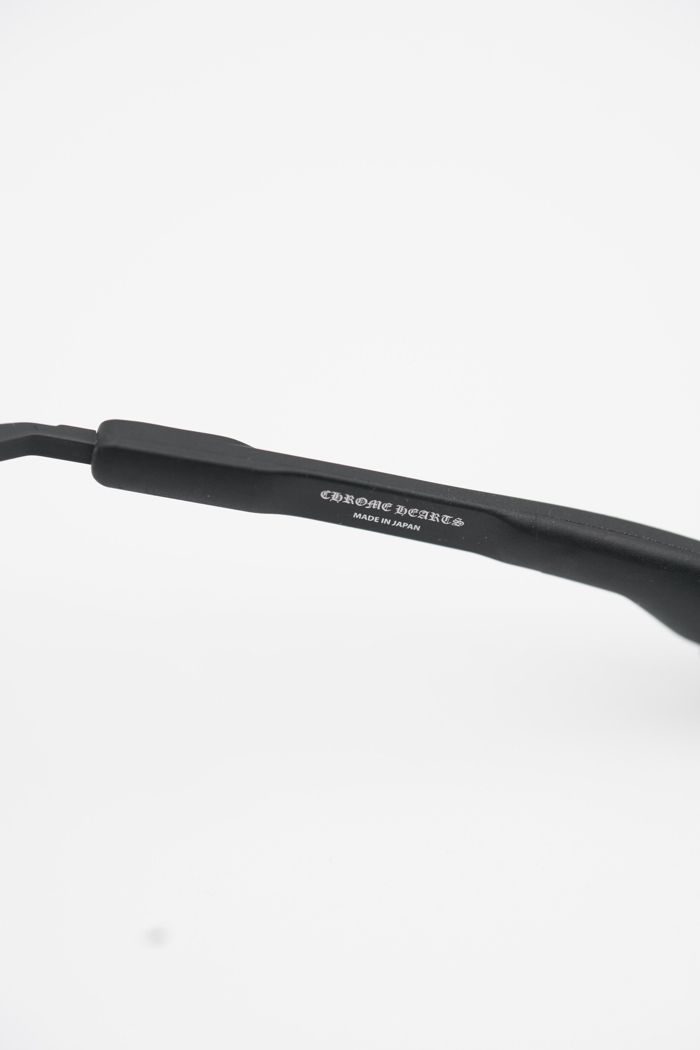 Chrome Hearts Chrome Hearts Clitanic Shield Sunglasses Black Size ONE SIZE - 7 Thumbnail