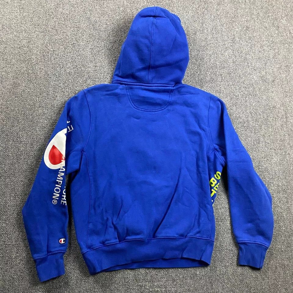 Champion Champion Hoodie M Behind The Label Pullover Bleached Mens Size US M / EU 48-50 / 2 - 6 Thumbnail