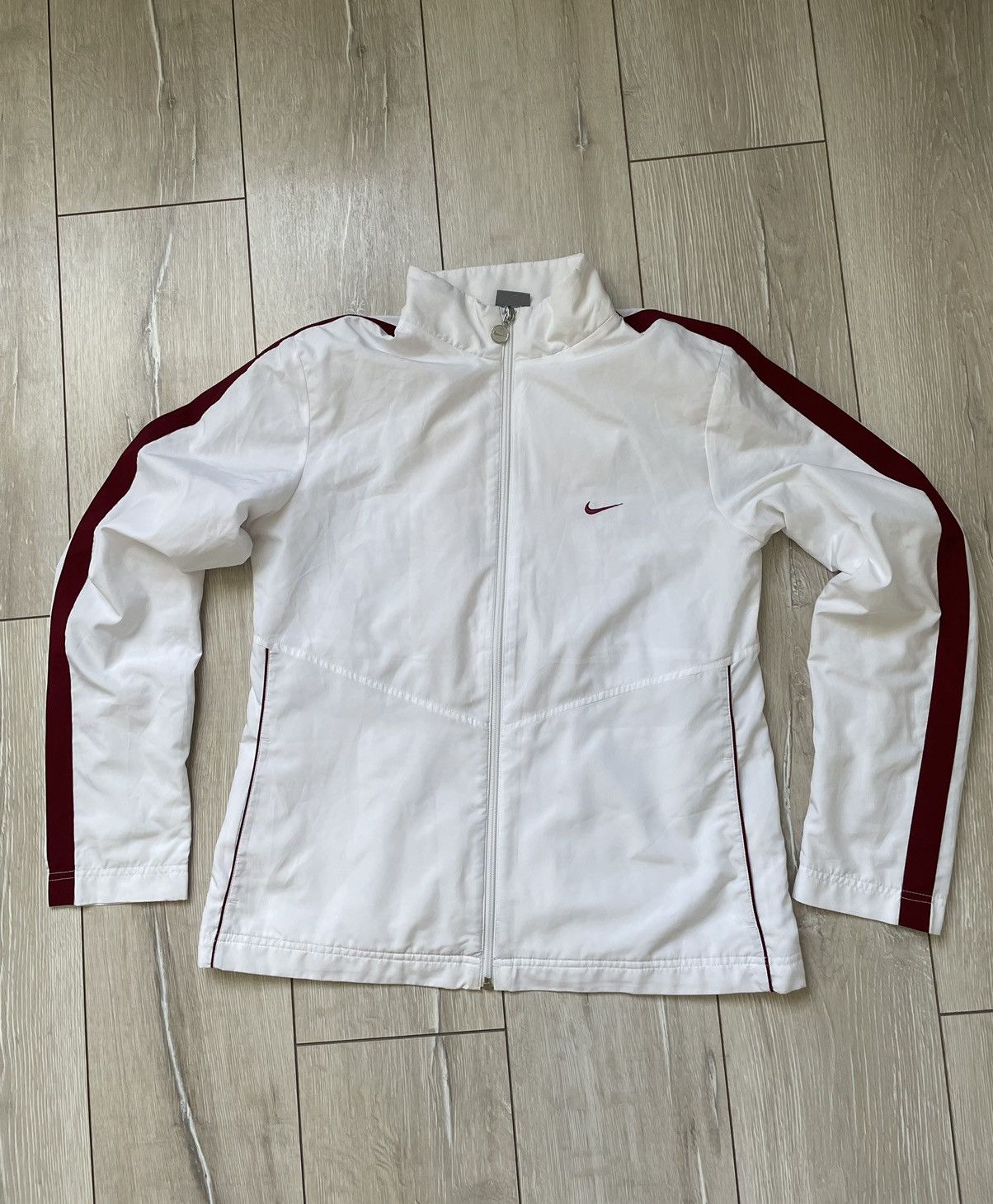 Nike × Vintage Vintage woman Nike light jacket small logo Size L / US 10 / IT 46 - 1 Thumbnail