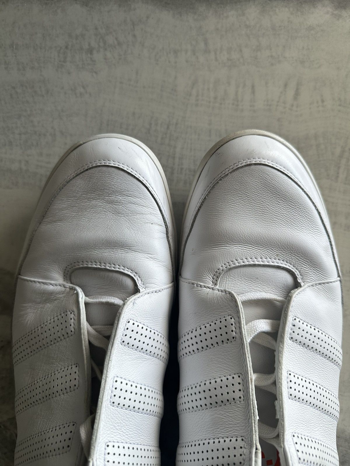 Y-3 Adidas Y-3 by Yohji Yamamoto Honja Low Sneakers White Black Size US 12 / EU 45 - 7 Thumbnail