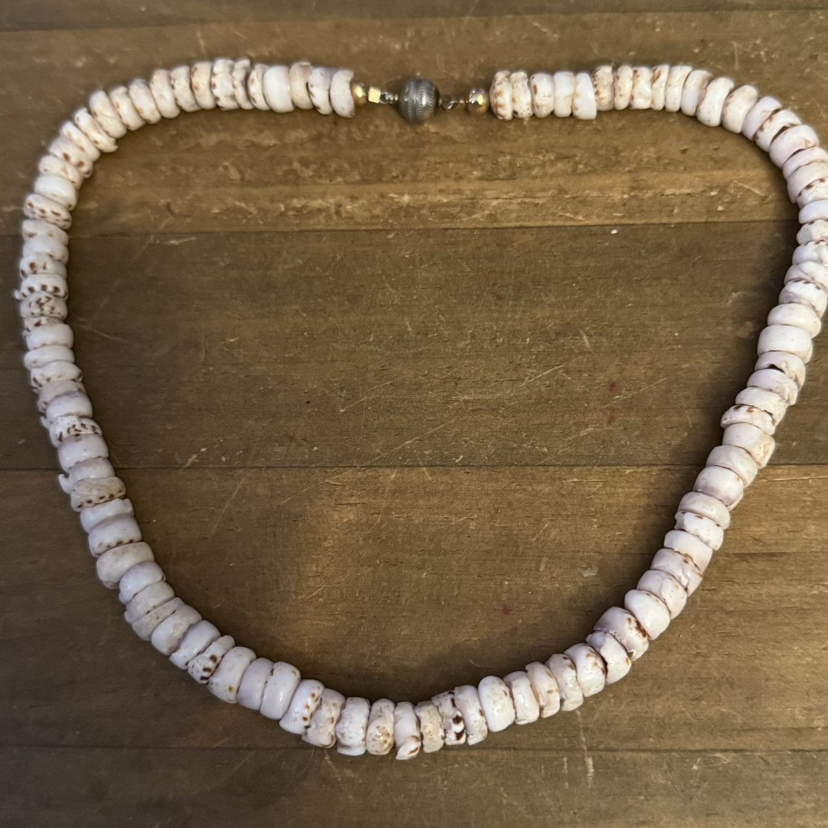Vintage Vintage Tiger Puka shell necklace Size ONE SIZE - 3 Thumbnail