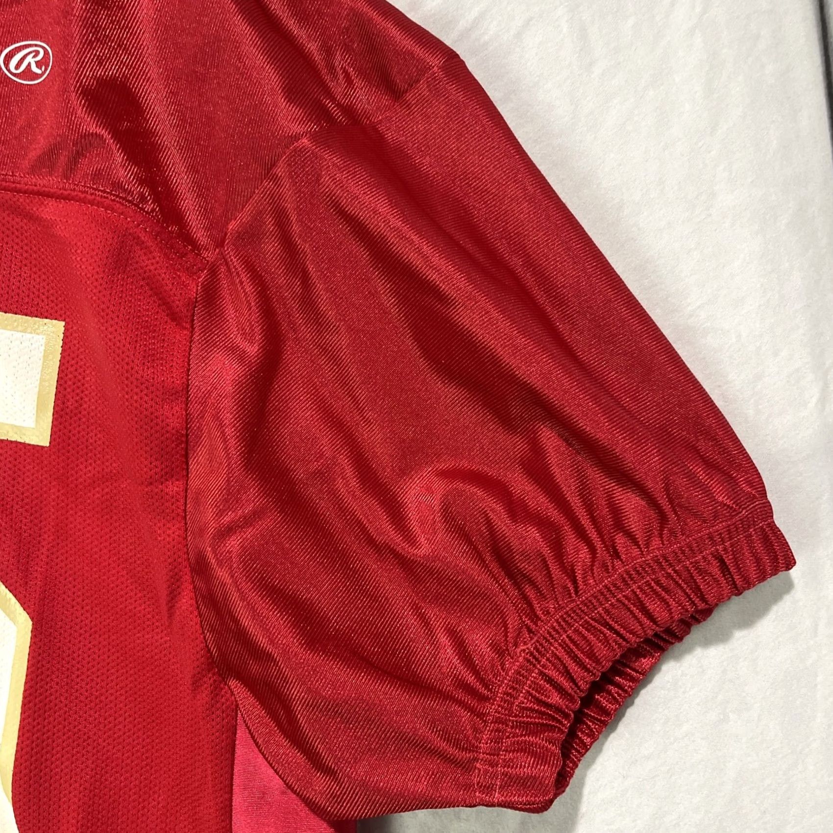 Vintage VINTAGE Rawlings Football Jersey Mens Large Red Jersey Football USA Size US L / EU 52-54 / 3 - 6 Thumbnail