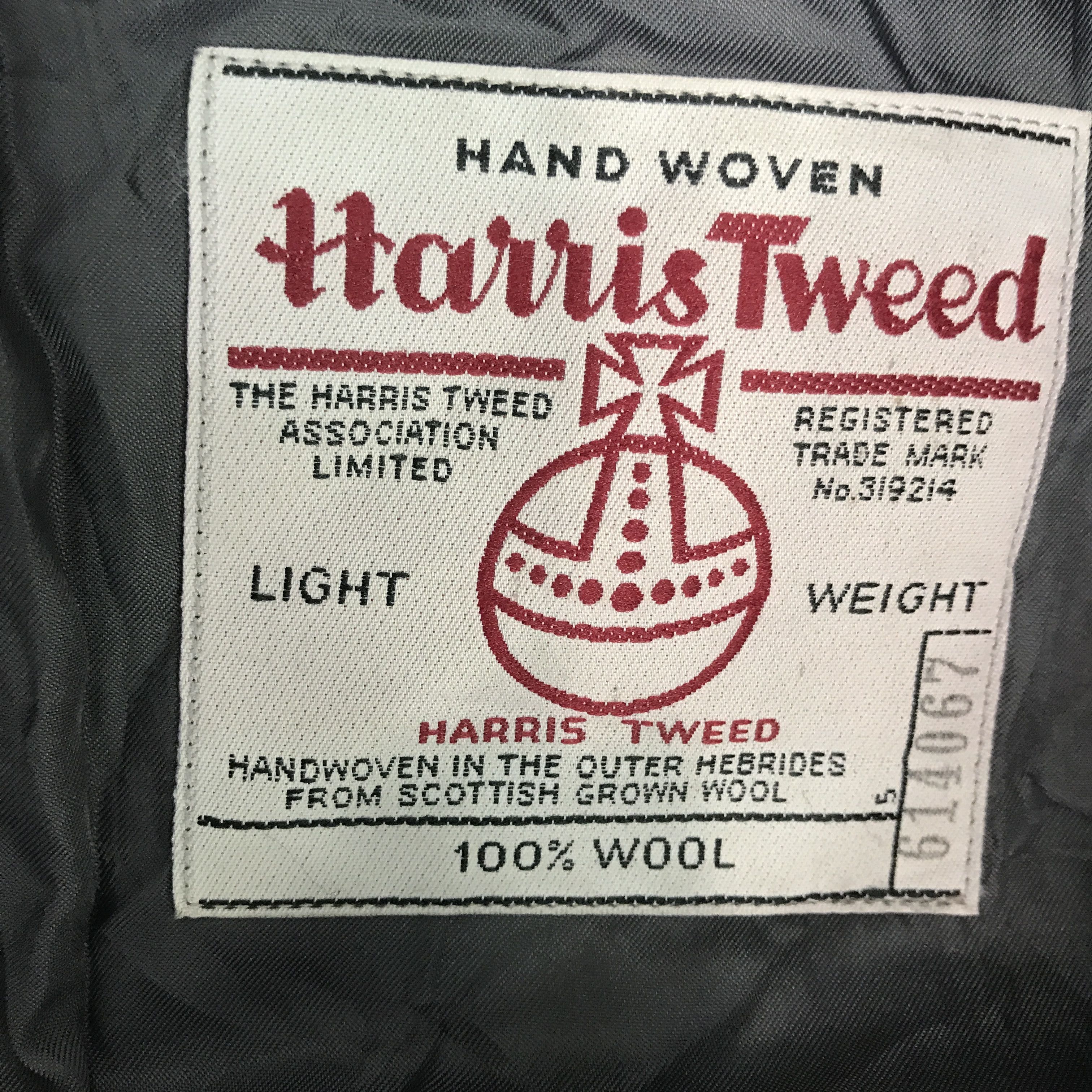 Harris Tweed harris tweed Ginza Tokyo Wool Blazer jacket Size US L / EU 52-54 / 3 - 11 Thumbnail