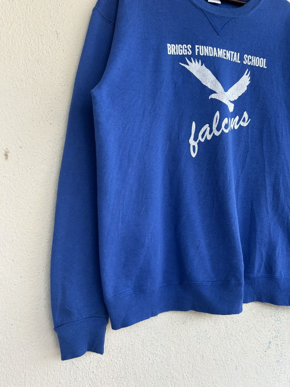 Russell Athletic Vintage Briggs Fundamental School Falcons Sweatshirt Size US XL / EU 56 / 4 - 5 Thumbnail
