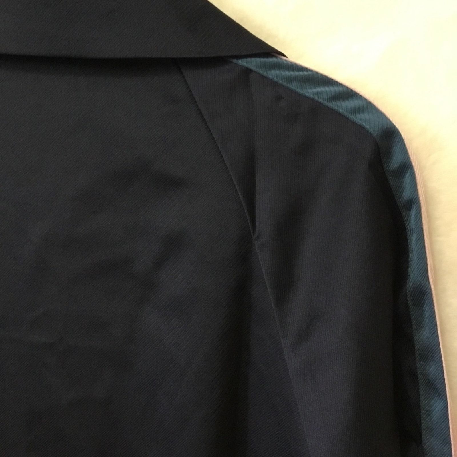 Other Navy Multicolor Stripe Detail Zip-Up Front Sports Jacket Size XS / US 0-2 / IT 36-38 - 16 Thumbnail