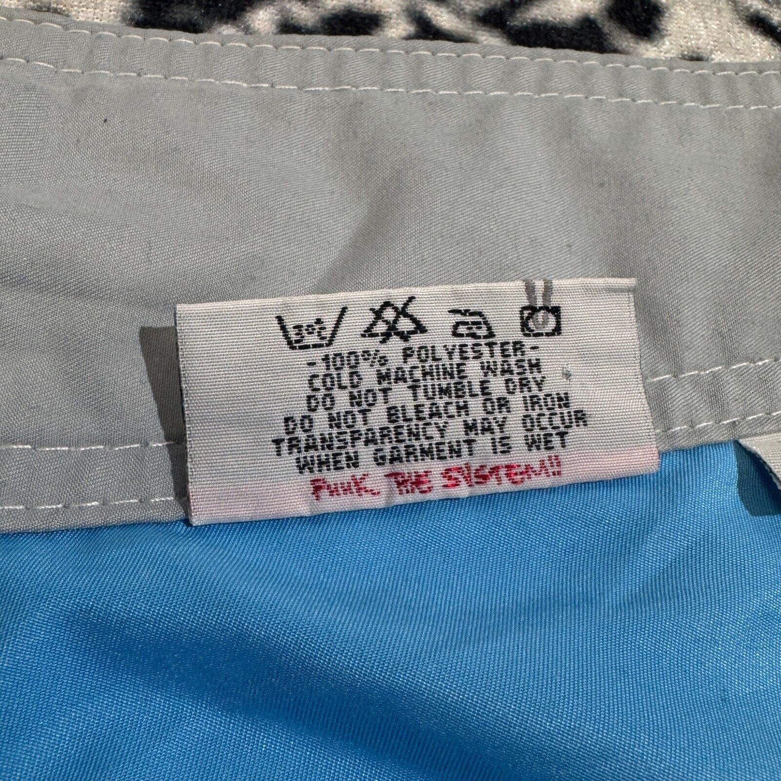Billabong × Vintage Vintage Billabong Unisex Blue Polyester Shorts Size L 90s Size US 33 - 8 Thumbnail