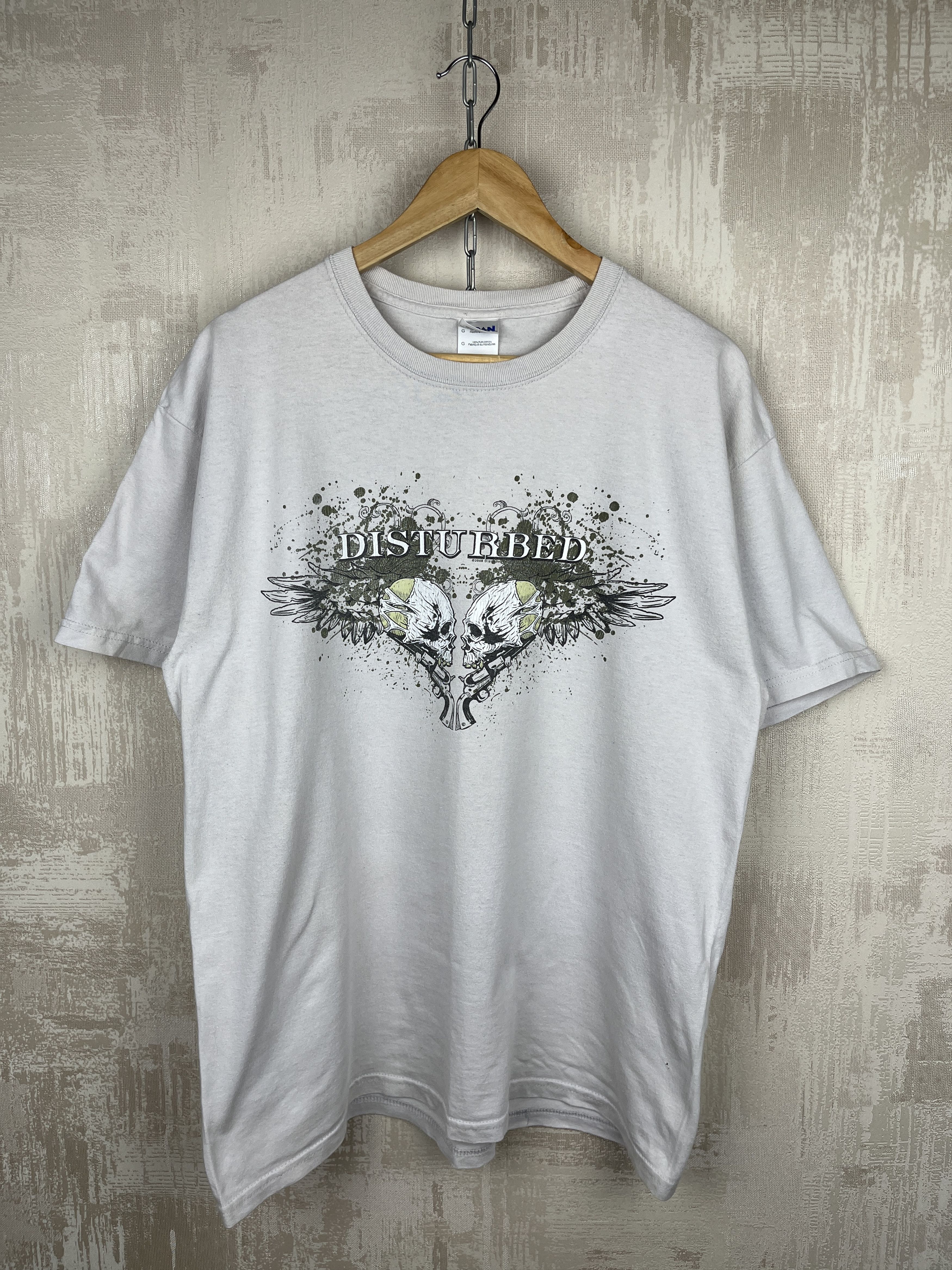 Band Tees Vintage Disturbed Band 2008 T-shirt Size US L / EU 52-54 / 3 - 2 Thumbnail