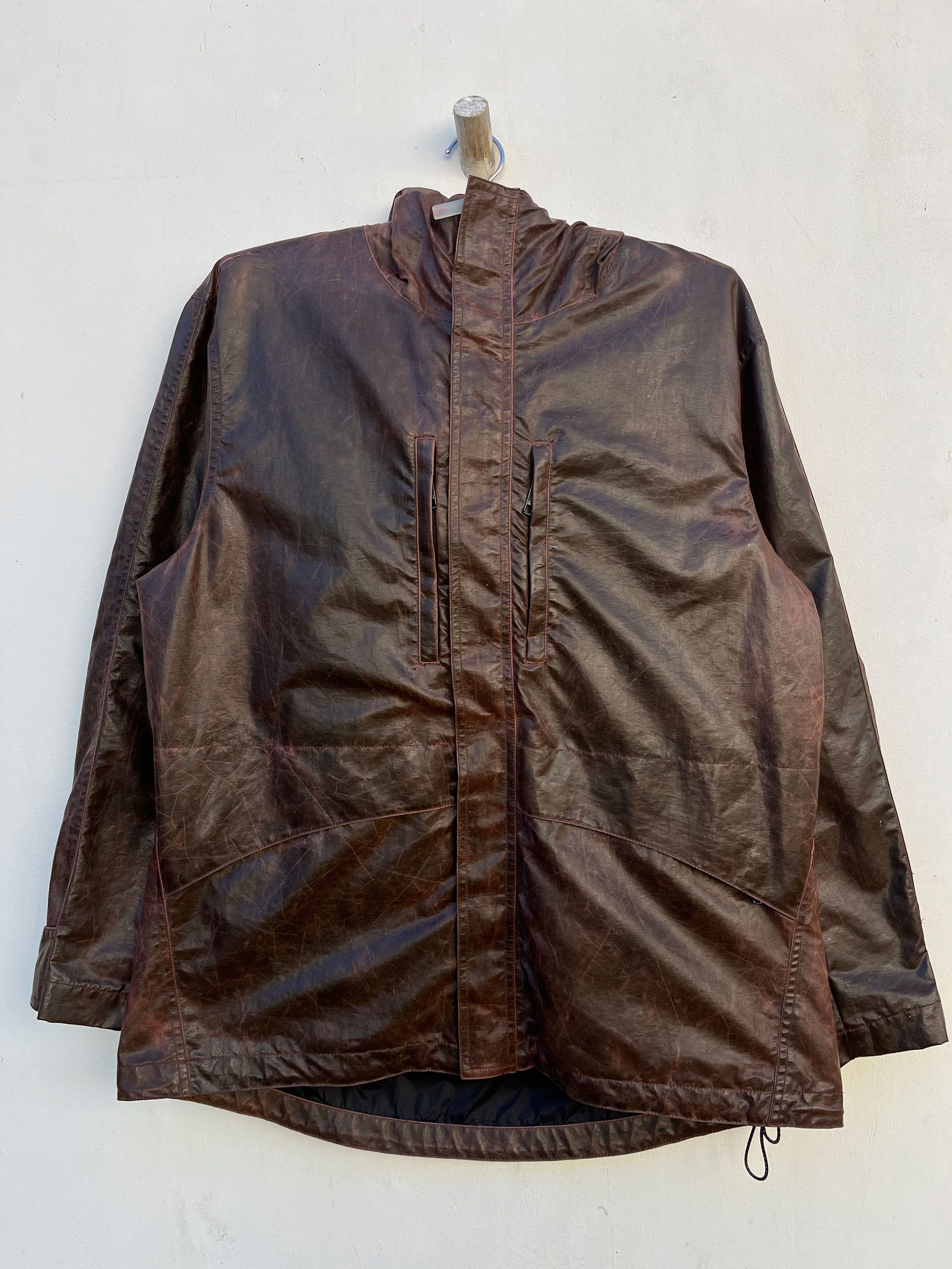 Vintage Levis Engineered Nylon Coated Technical Hooded