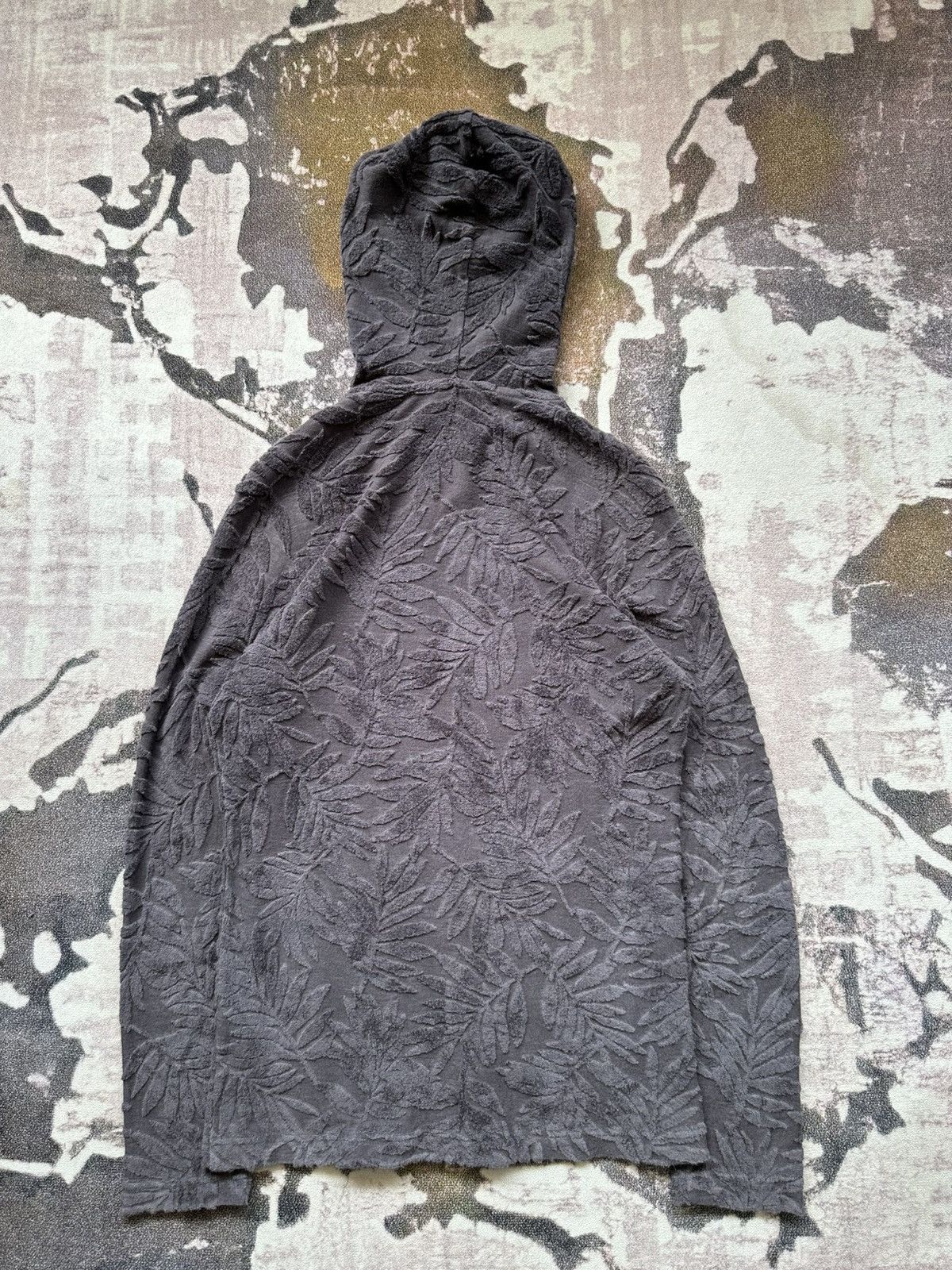 5351 POUR LES HOMMES 5351 Pour Les Hommes embossed fleece zipper hoodie Size US M / EU 48-50 / 2 - 6 Thumbnail