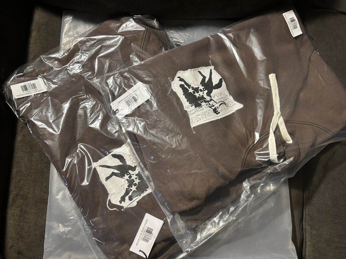 Complex Sp5der 5Star Brown Rodeo Patch Hoodie Complexcon Exclusive Size US L / EU 52-54 / 3 - 7 Thumbnail