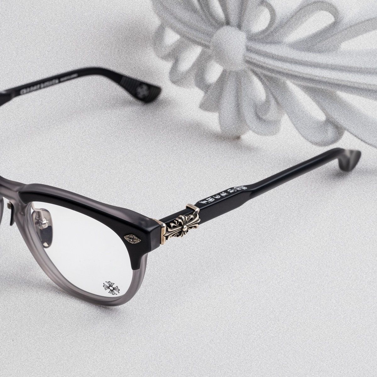 Chrome Hearts CHROME HEARTS RODSICLE MATTE BLACK MATTE GRAPHITE/ MATTE BLACK GLASSES Size ONE SIZE - 3 Thumbnail