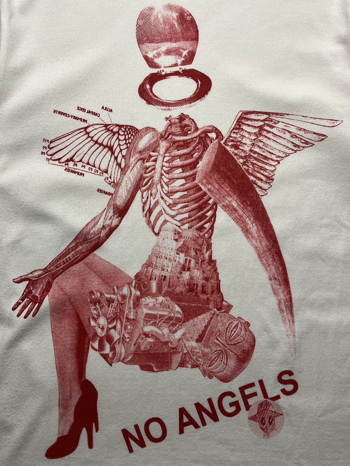 Undercover Undercover SS05 No Angels Graphic T-Shirt Size US S / EU 44-46 / 1 - 3 Thumbnail