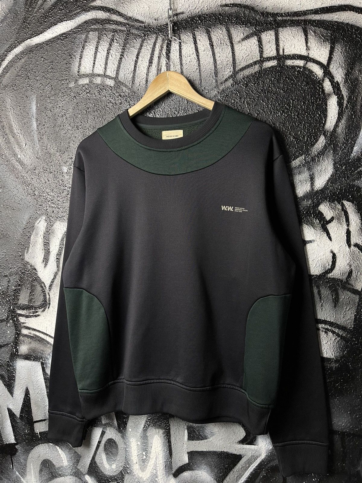 Wood Wood Wood Wood Track Top Sweatshirt Men’s Size L Size US L / EU 52-54 / 3 - 1 Thumbnail