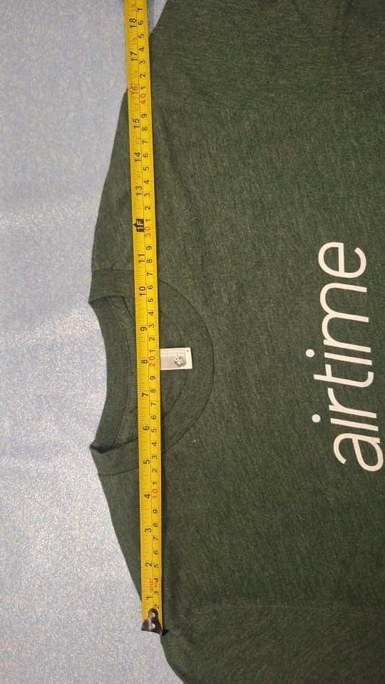 American Apparel K3-010 army green RARE airtime T-Shirt s Size US S / EU 44-46 / 1 - 8 Thumbnail