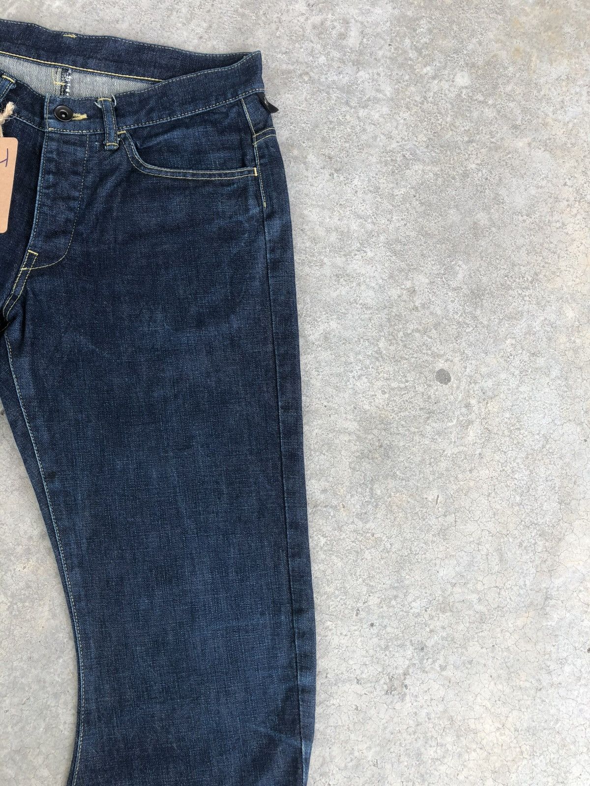 If Six Was Nine Japanese WJK Flared Jeans Bootcut Distressed J Cut Size US 31 - 5 Thumbnail