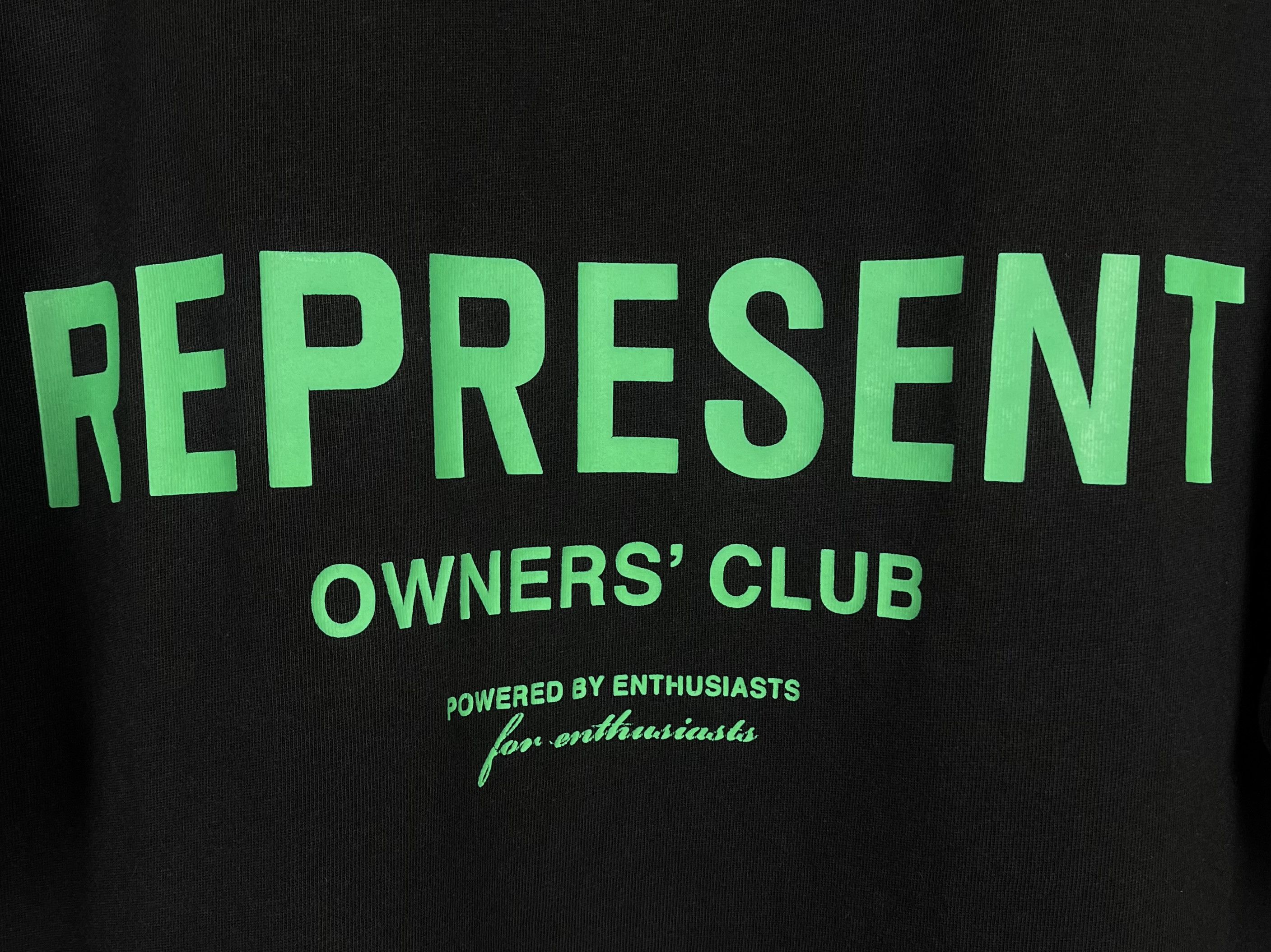 Represent Clo. Represent Clo. Owners Club Big Logo Oversize T Shirt Size US L / EU 52-54 / 3 - 8 Thumbnail