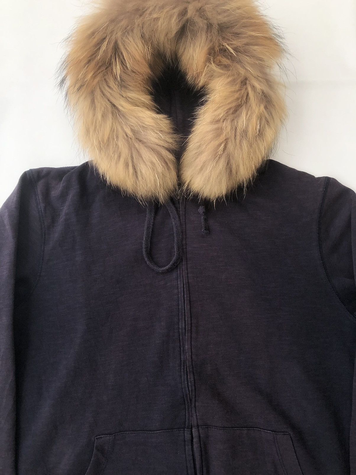 Hysteric Glamour Japan Sun faded Zipper Fur Hoodie Ifsixwasnine LGB style Size US L / EU 52-54 / 3 - 6 Thumbnail