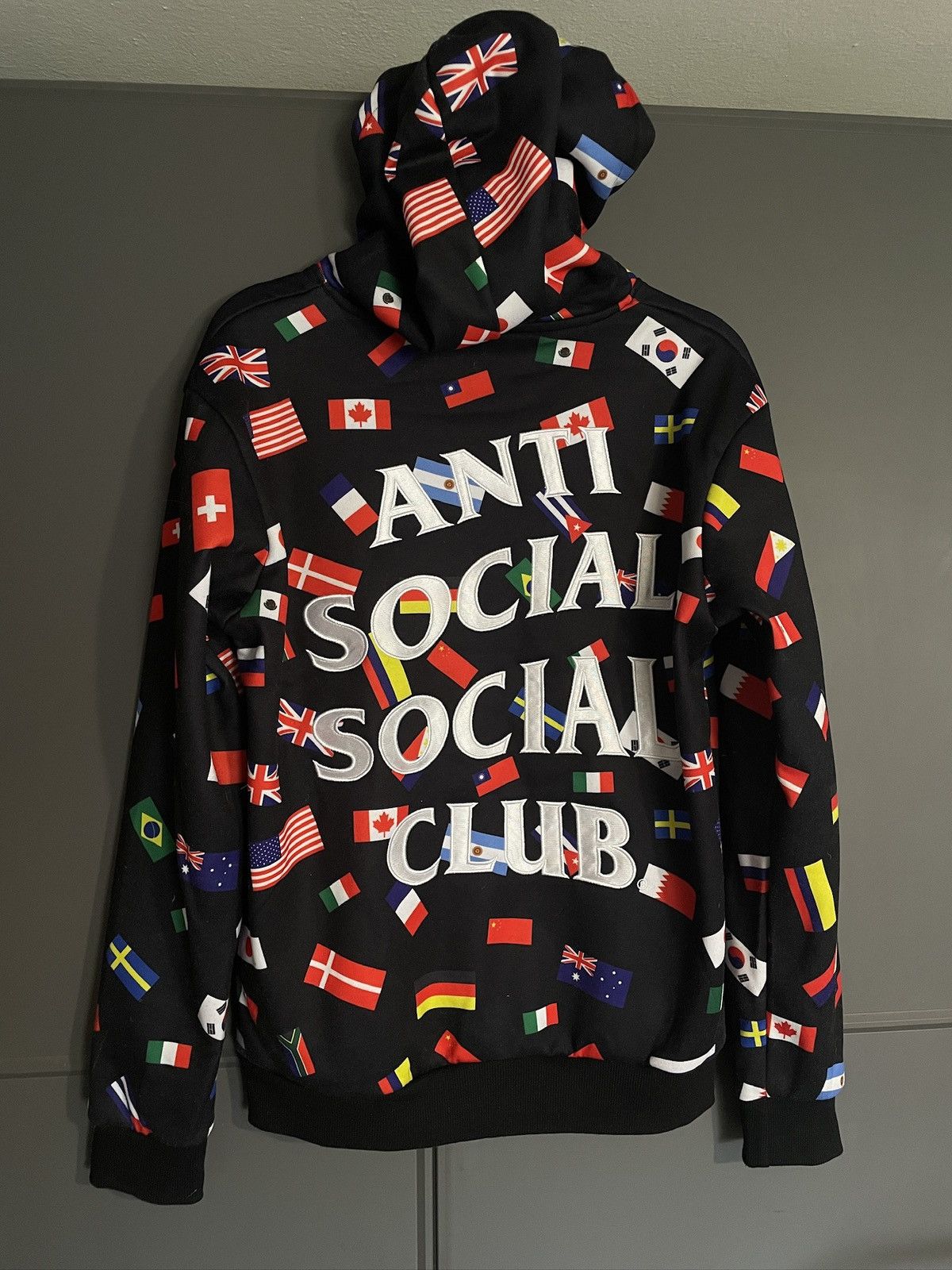 Anti Social Social Club Anti Social Social Club Orlando All Over Flag Hoodie Size US M / EU 48-50 / 2 - 4 Thumbnail