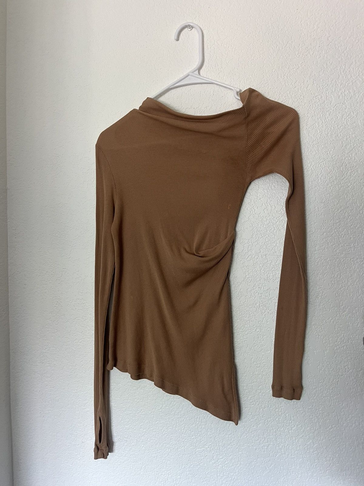 Helmut Lang Splice long sleeve top Size S / US 4 / IT 40 - 1 Thumbnail