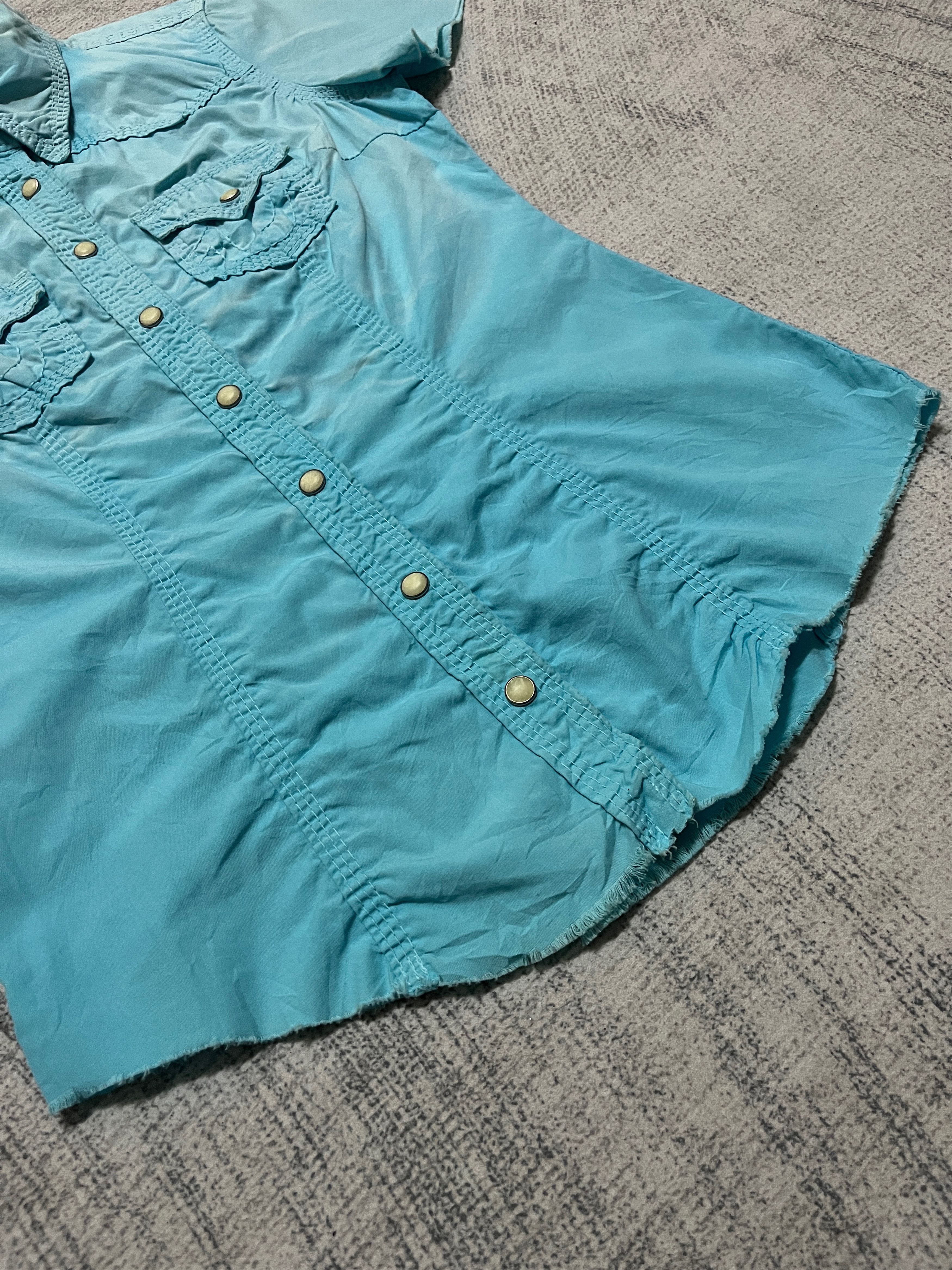 True Religion True Religion Pearl Snap Button Up Western Shirt Size XS / US 0-2 / IT 36-38 - 4 Thumbnail