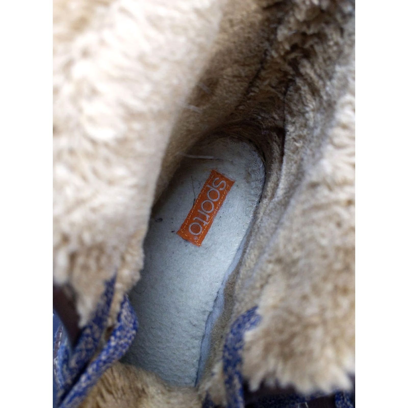 Vintage Sporto Womens Snow Boots Size 9 Brown Leather Duck Ankle Faux Fur Winter Leather Upper Faux Fur Lined Slip Resistant Size US 9 / IT 39 - 3 Thumbnail