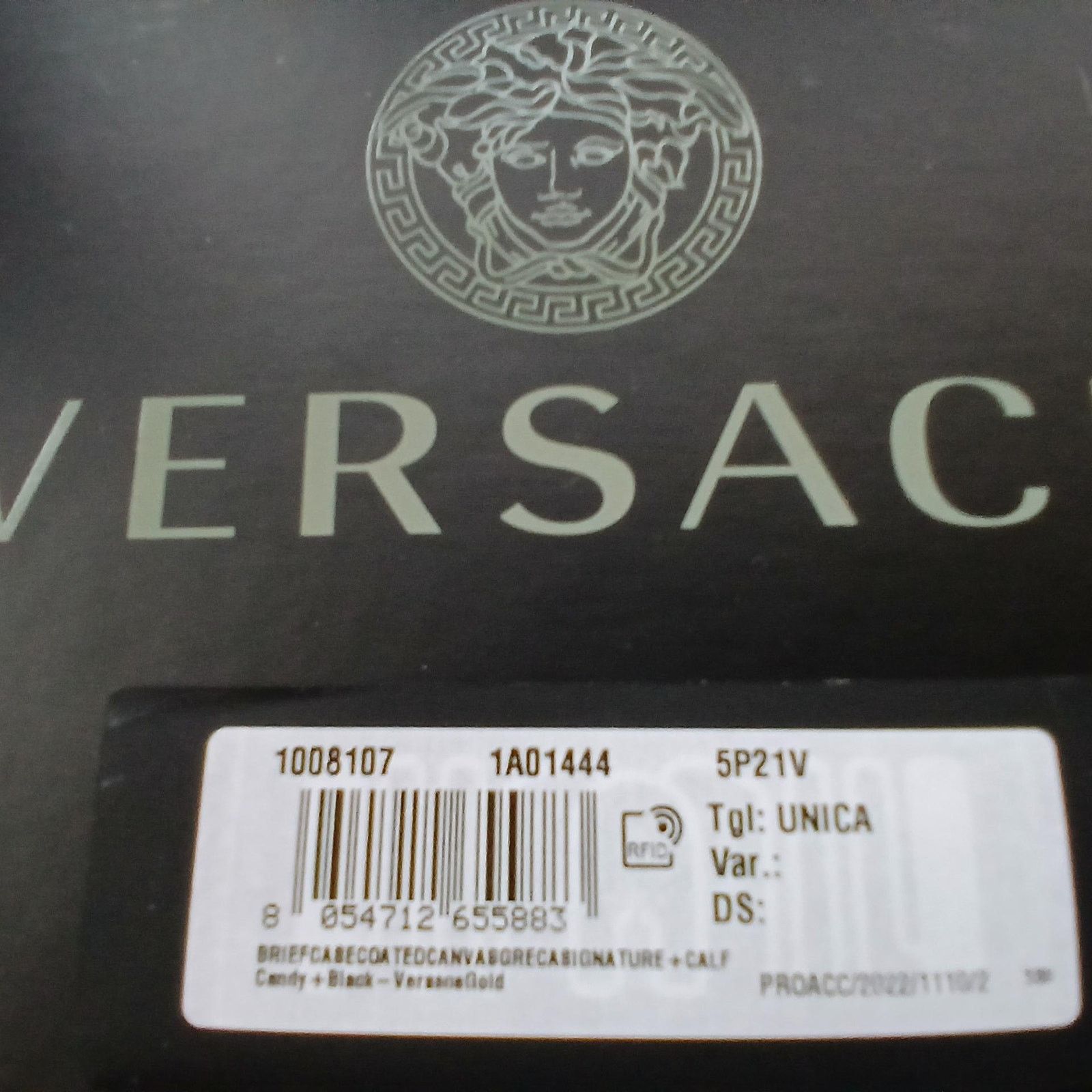Versace Versace La Greca Signature Coated Canvas Leather Crossbody Size ONE SIZE - 9 Thumbnail
