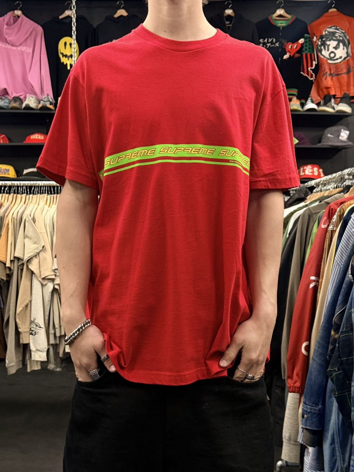 Supreme Supreme Logo Tee Size US L / EU 52-54 / 3 - 1 Thumbnail