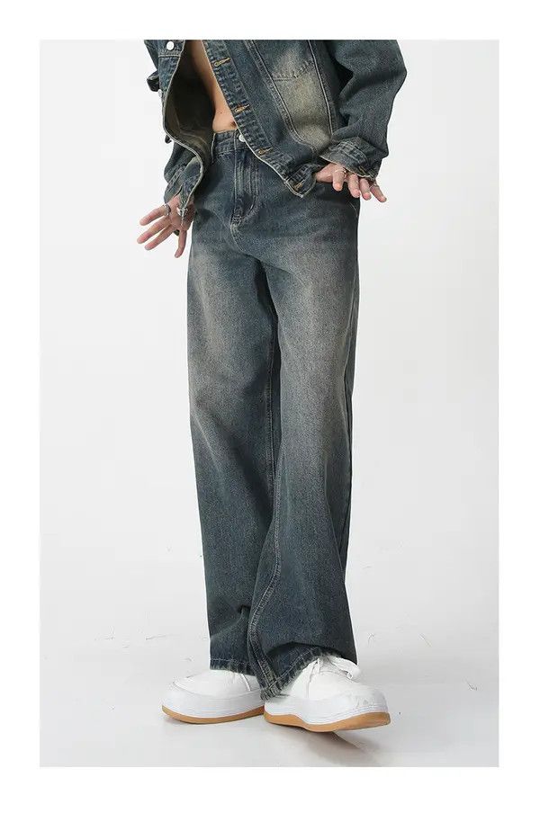 VIBE casual retro denim trousers Size US 32 / EU 48 - 8 Thumbnail