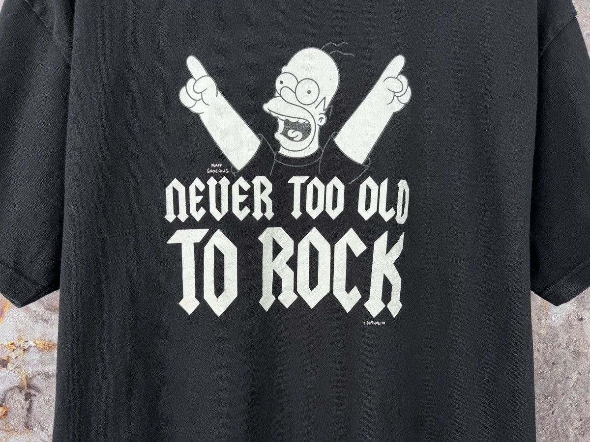 Vintage Men’s The Simpsons Rock T-Shirt 2010 Size XXL Size US XXL / EU 58 / 5 - 5 Thumbnail