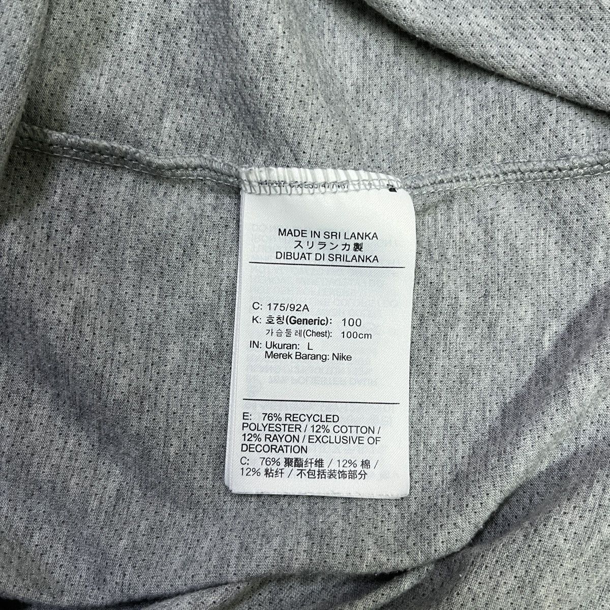 Nike × Vintage Nike Logo Dri Fit T Shirt Size US S / EU 44-46 / 1 - 6 Thumbnail