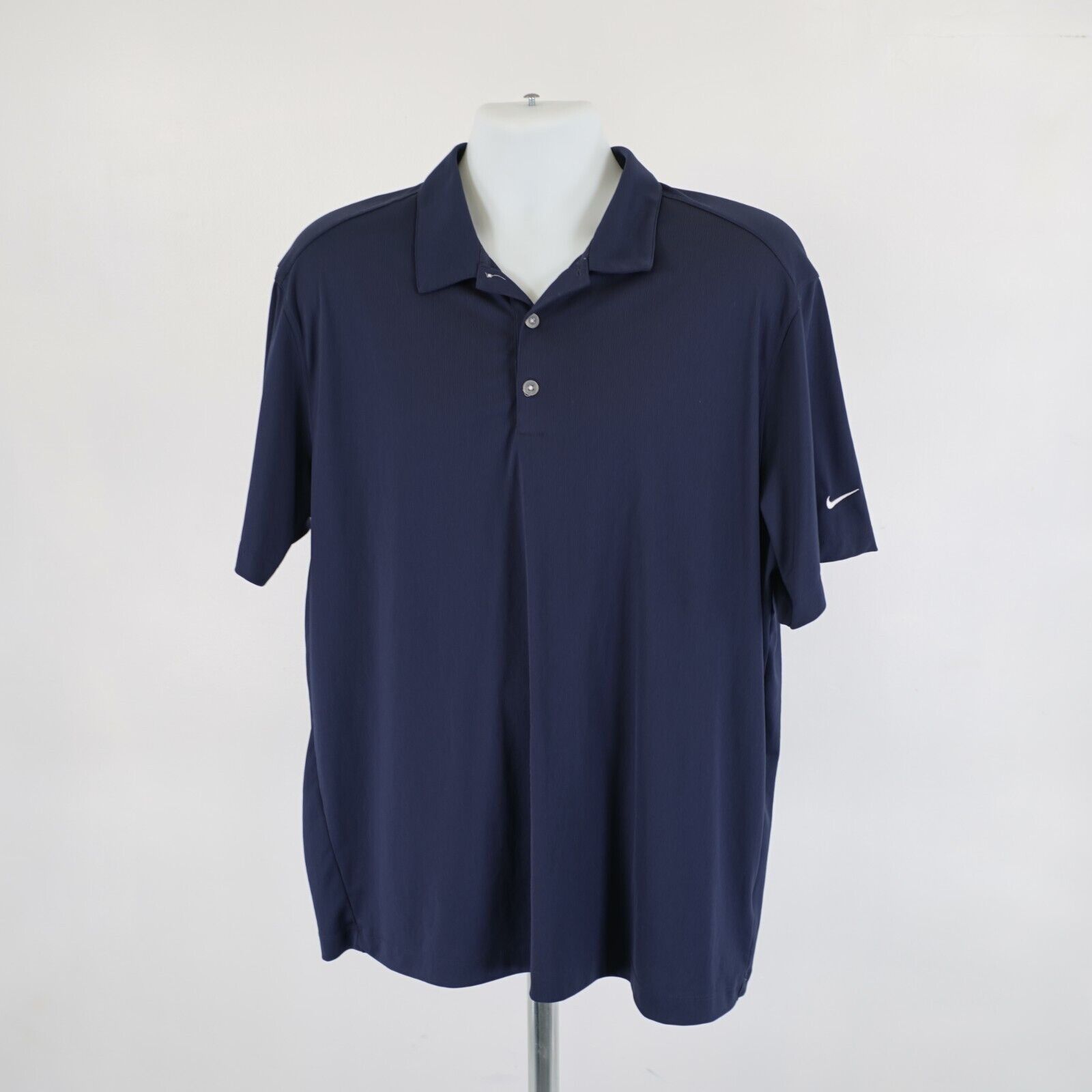 Nike Nike Golf Dri-Fit Blue XL Collared Polo Shirt Emroidered Arm Size US XL / EU 56 / 4 - 4 Thumbnail