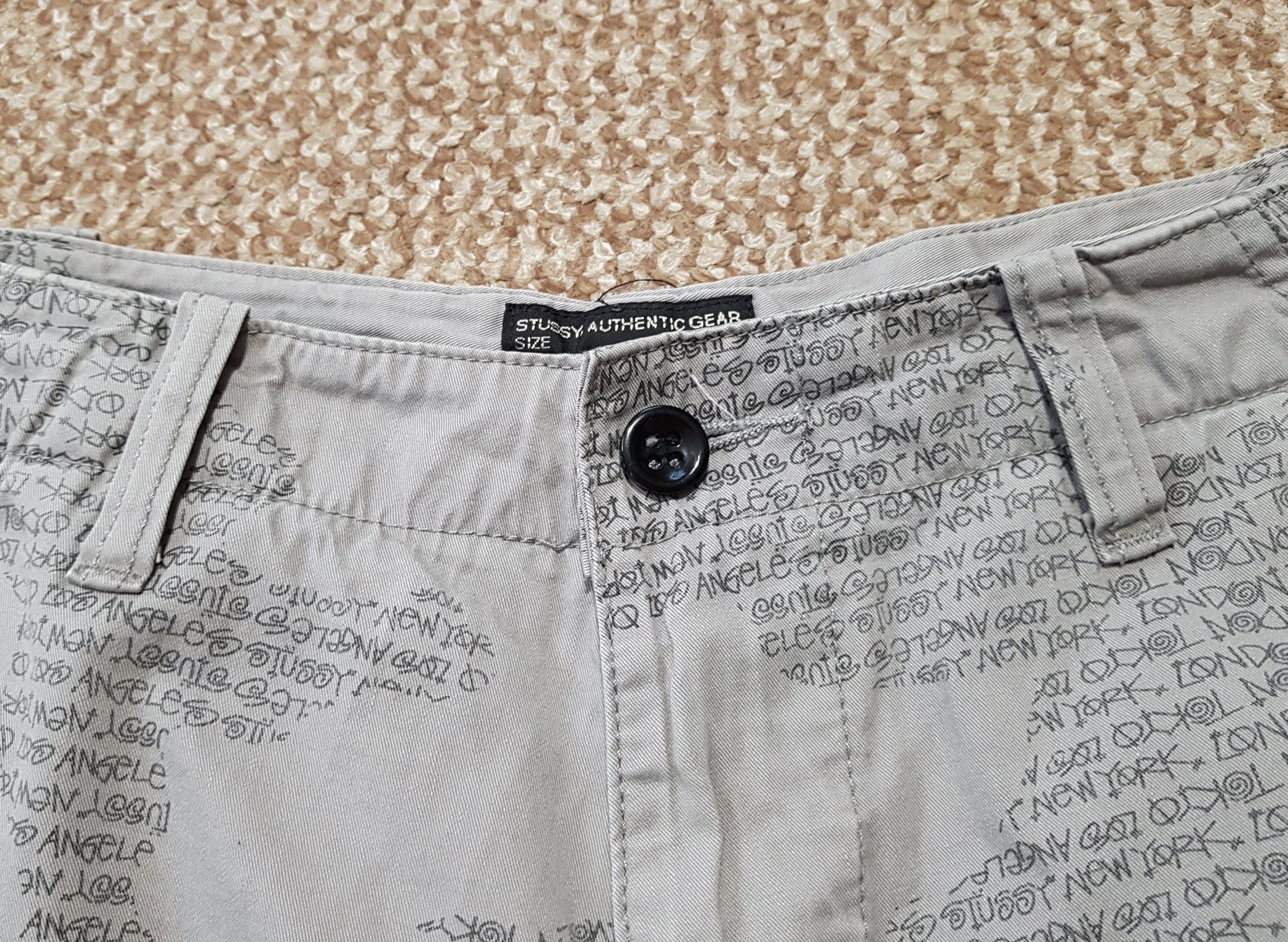 Stussy Stussy Vintage Y2K Spellout Camouflage AOP Military Shorts Size US 34 / EU 50 - 7 Thumbnail