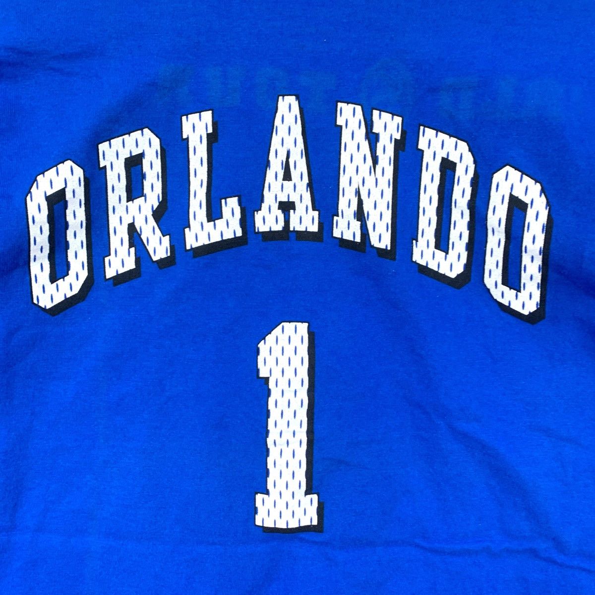 NBA × Pro Player × Vintage Vintage 90's ORLANDO MAGIC Basketball Pro Player Tee Shirt Size US L / EU 52-54 / 3 - 8 Thumbnail