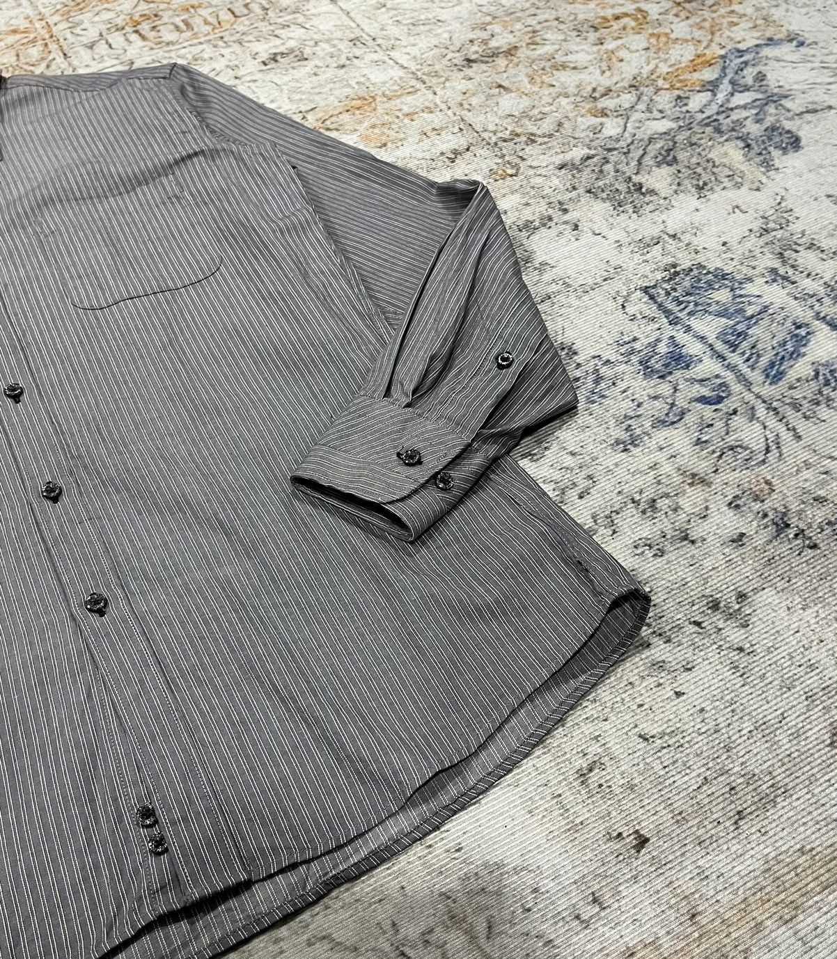 Yohji Yamamoto SACSNY Y’SACCS by Yohji Yamamoto Stripe Button Up Size US M / EU 48-50 / 2 - 3 Thumbnail