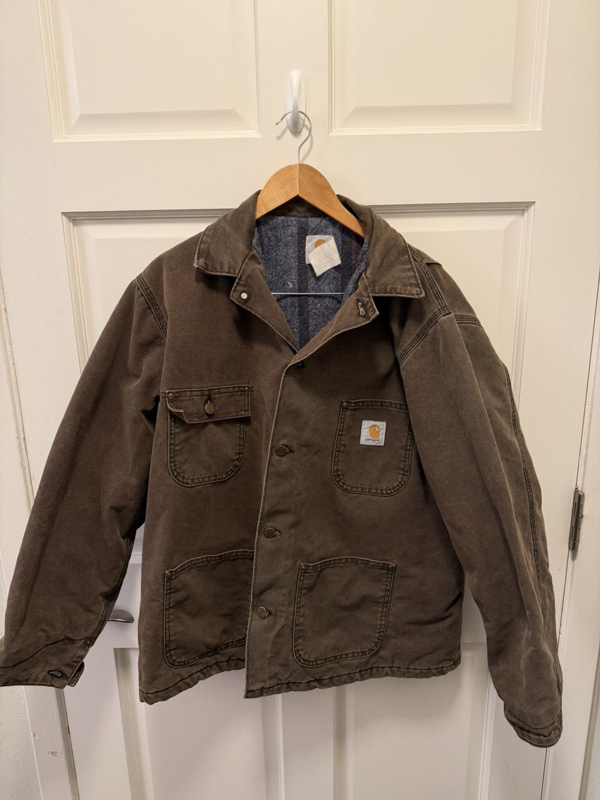 Carhartt Vintage Chore Carhartt Jacket Men’s Large Size US L / EU 52-54 / 3 - 1 Thumbnail