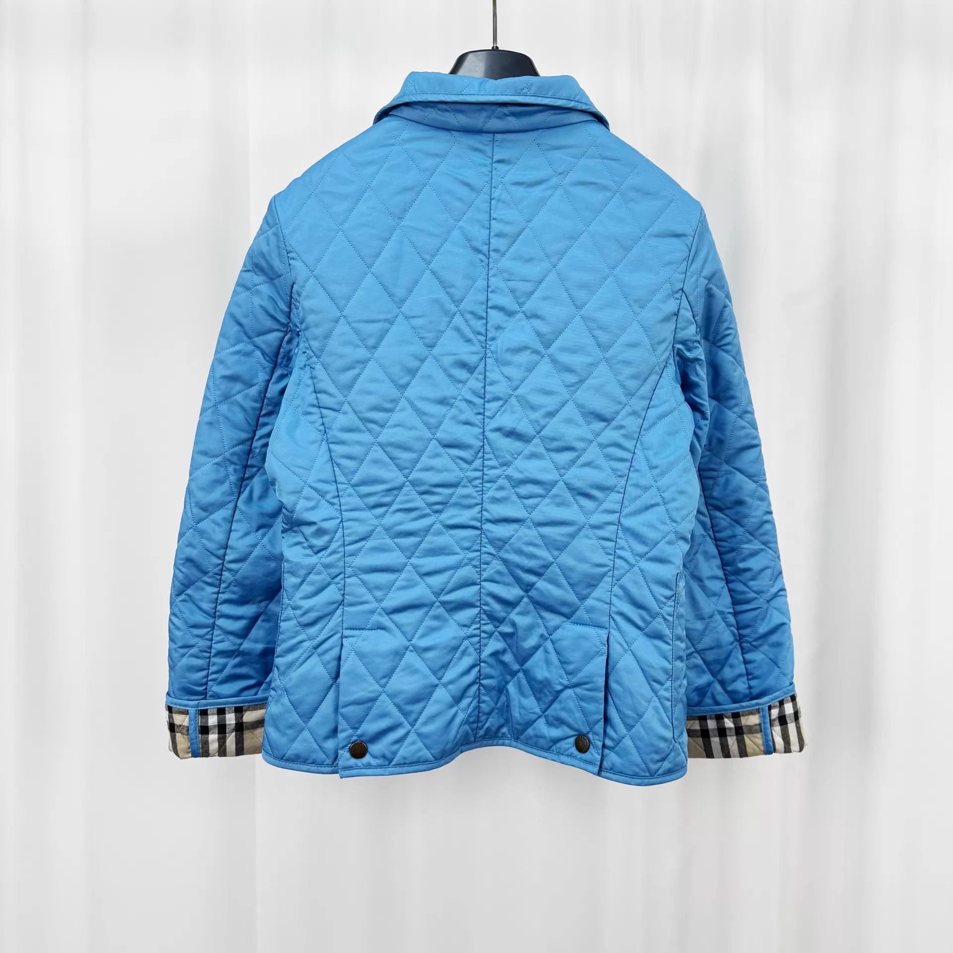 Burberry Burberry Check Quilted Jacket XS 98 New $7800 Size XS / US 0-2 / IT 36-38 - 2 Thumbnail