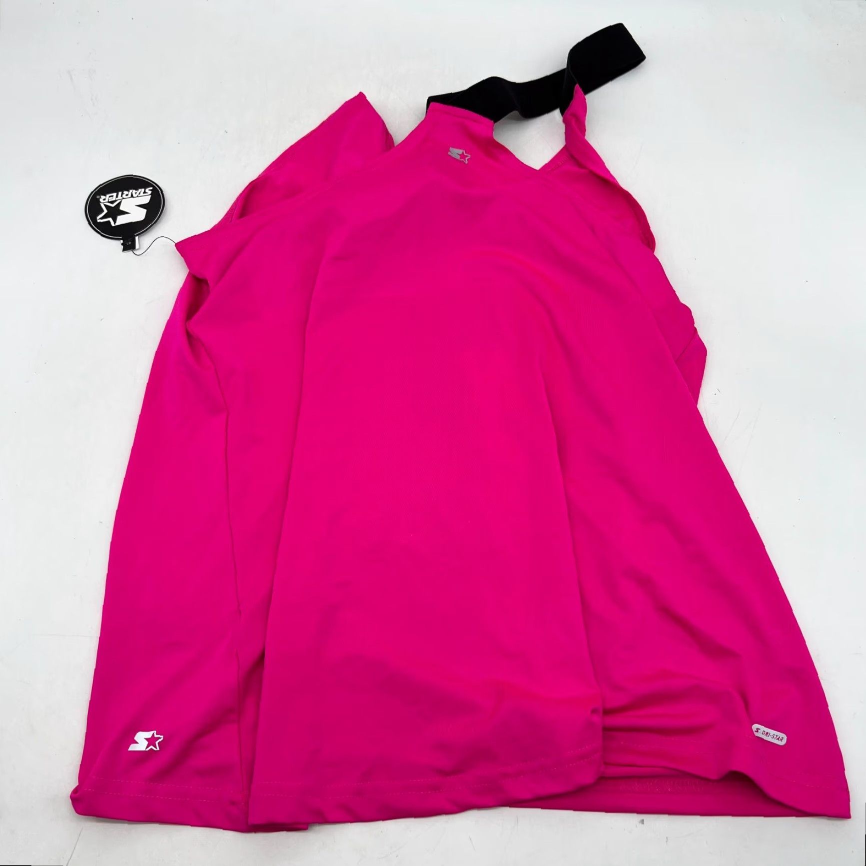 Starter Starter Dri-Star Racerback Tank Top Women M Pink Sleeveless Round Neck Activewear 90s? Size M / US 6-8 / IT 42-44 - 2 Thumbnail