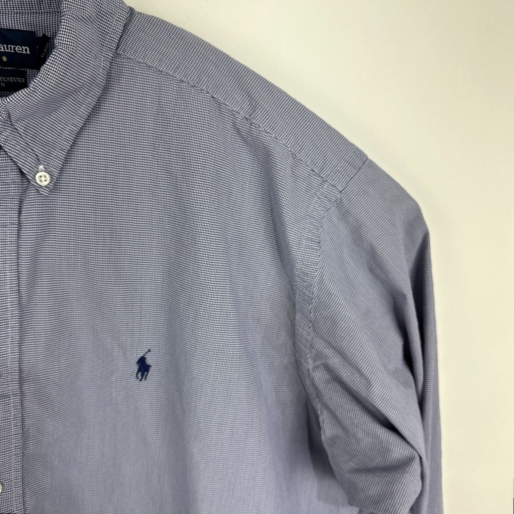 Polo Ralph Lauren Polo Ralph Lauren Shirt Mens XL Long Sleeve Lightweight Blue Nylon Pony Blake Size US XL / EU 56 / 4 - 5 Thumbnail