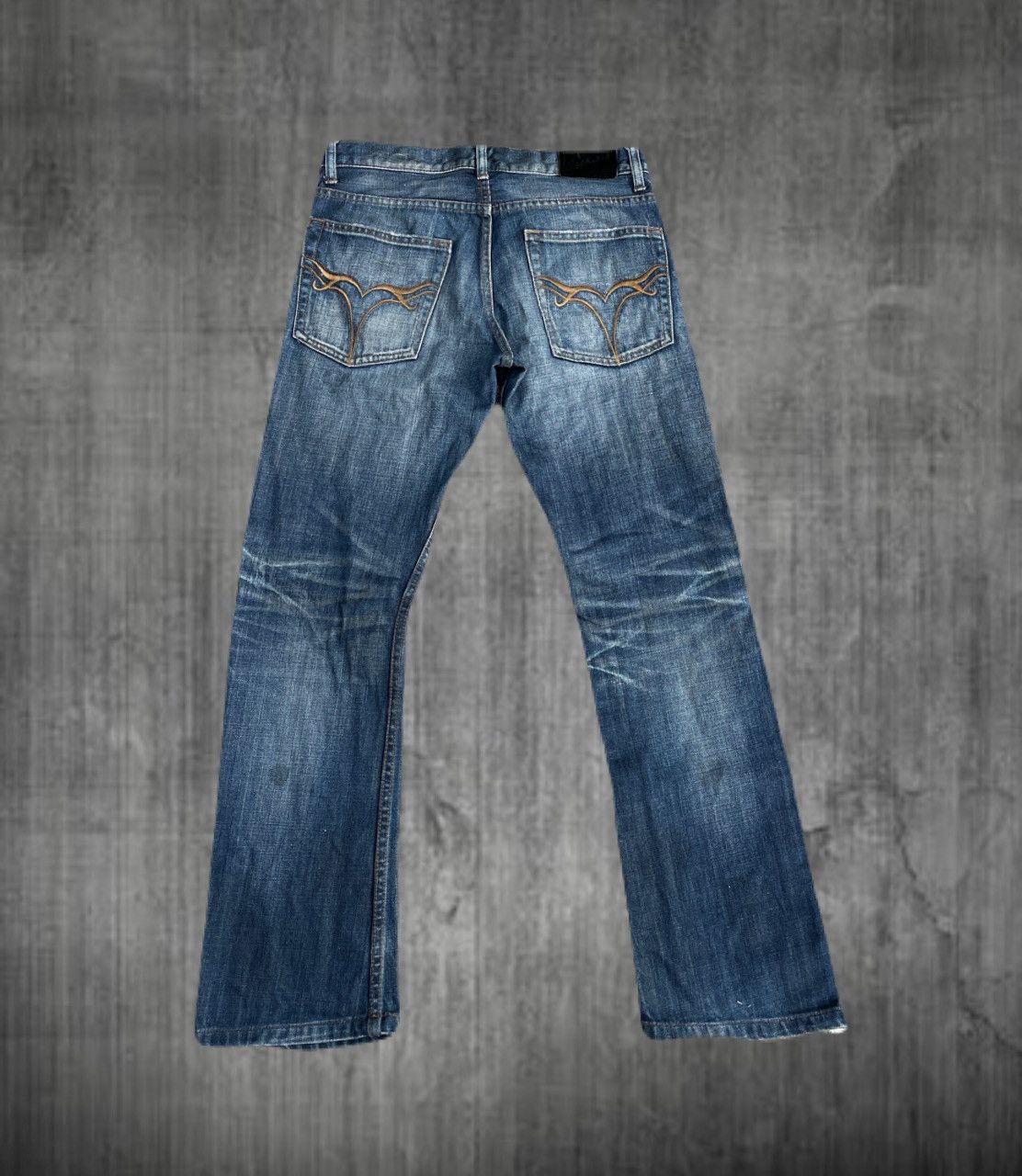 If Six Was Nine 2000s Jackrose Distressed Dirty Jeans Vkei