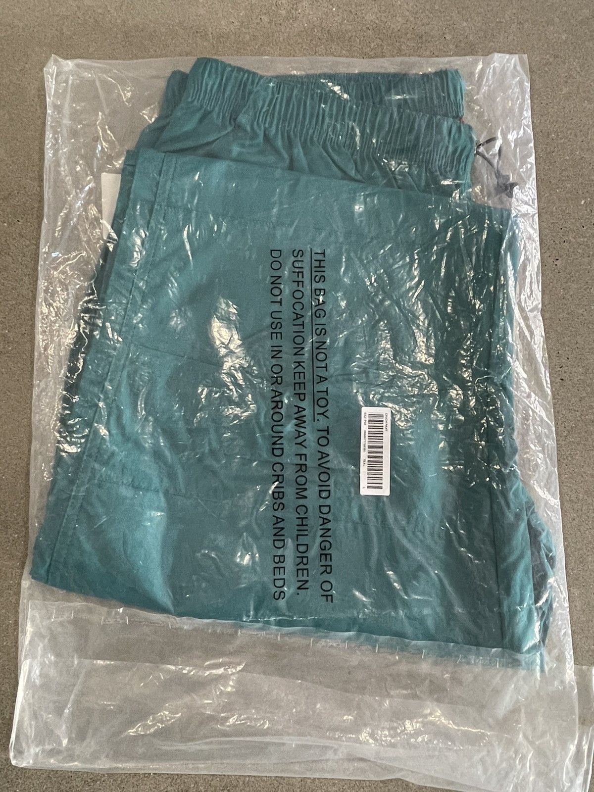 Supreme RARE: S/S 2021 Supreme Cotton Cinch Pants "Teal" Size US 34 / EU 50 - 3 Thumbnail