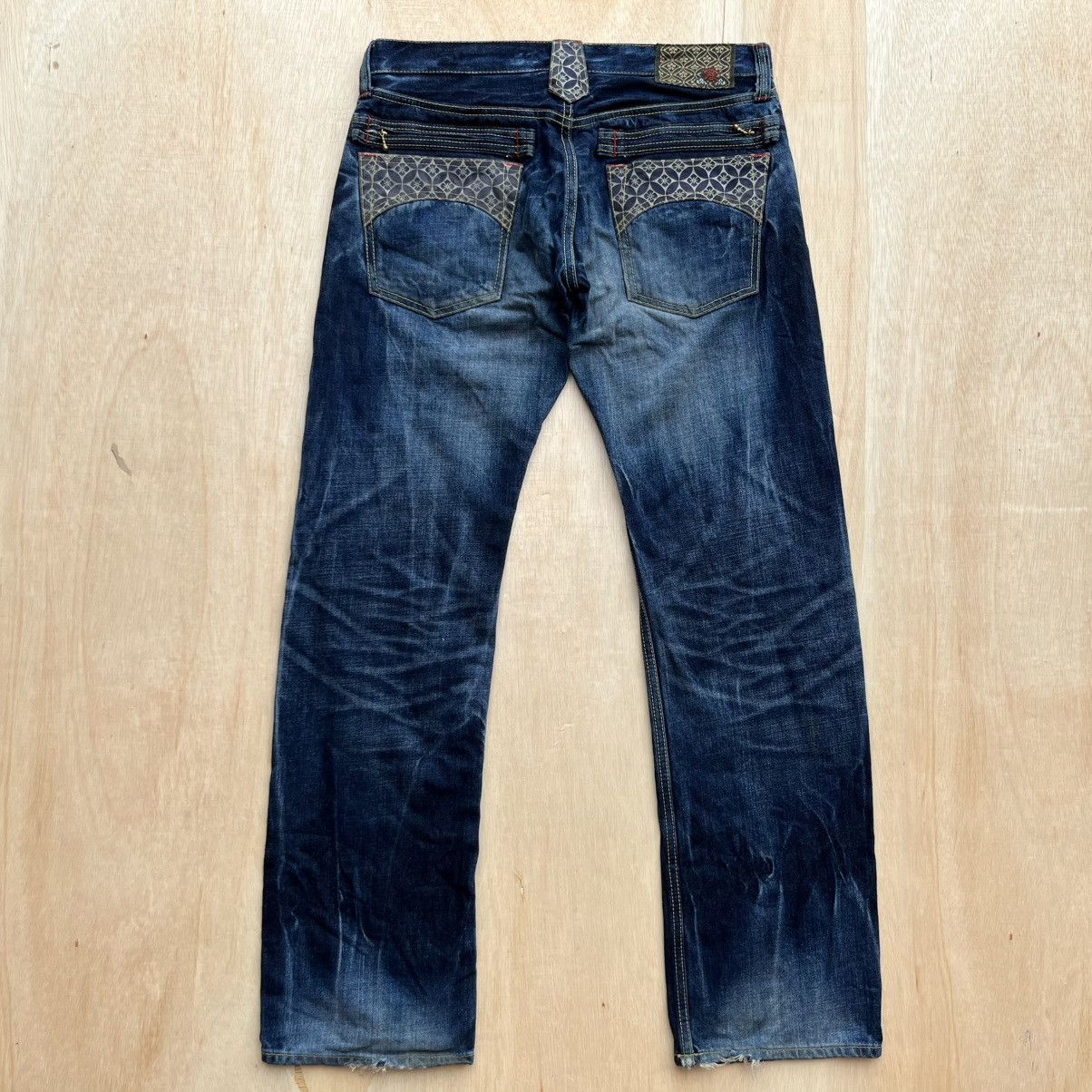 Japanese Brand ETERNAL JAPANESE DISTRESSED DENIM VINTAGE JEANS Size US 34 / EU 50 - 5 Thumbnail