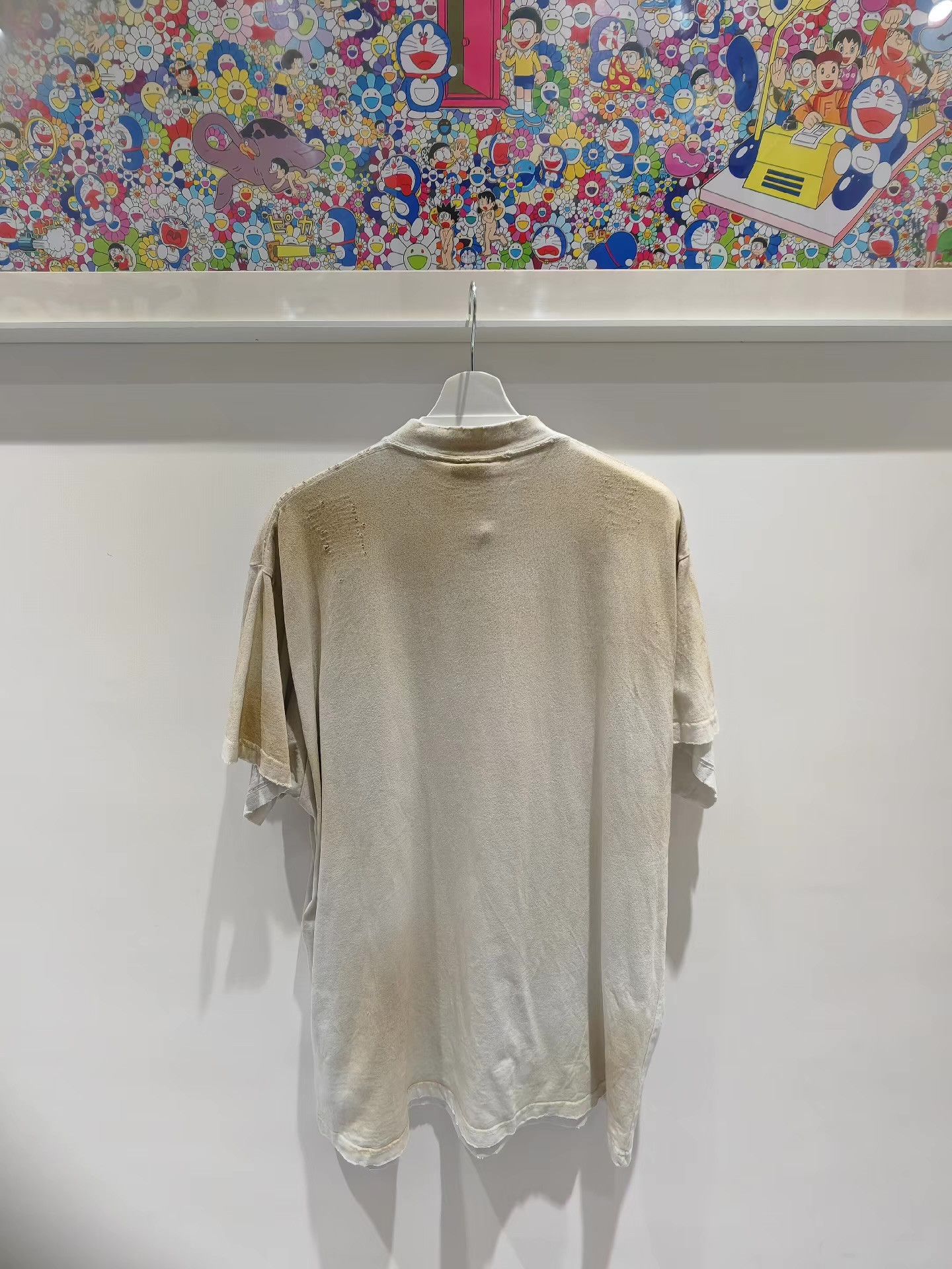 Balenciaga Balenciaga Manchester United Mud-Dyed Short Sleeve Tee Q15 Size US M / EU 48-50 / 2 - 2 Thumbnail