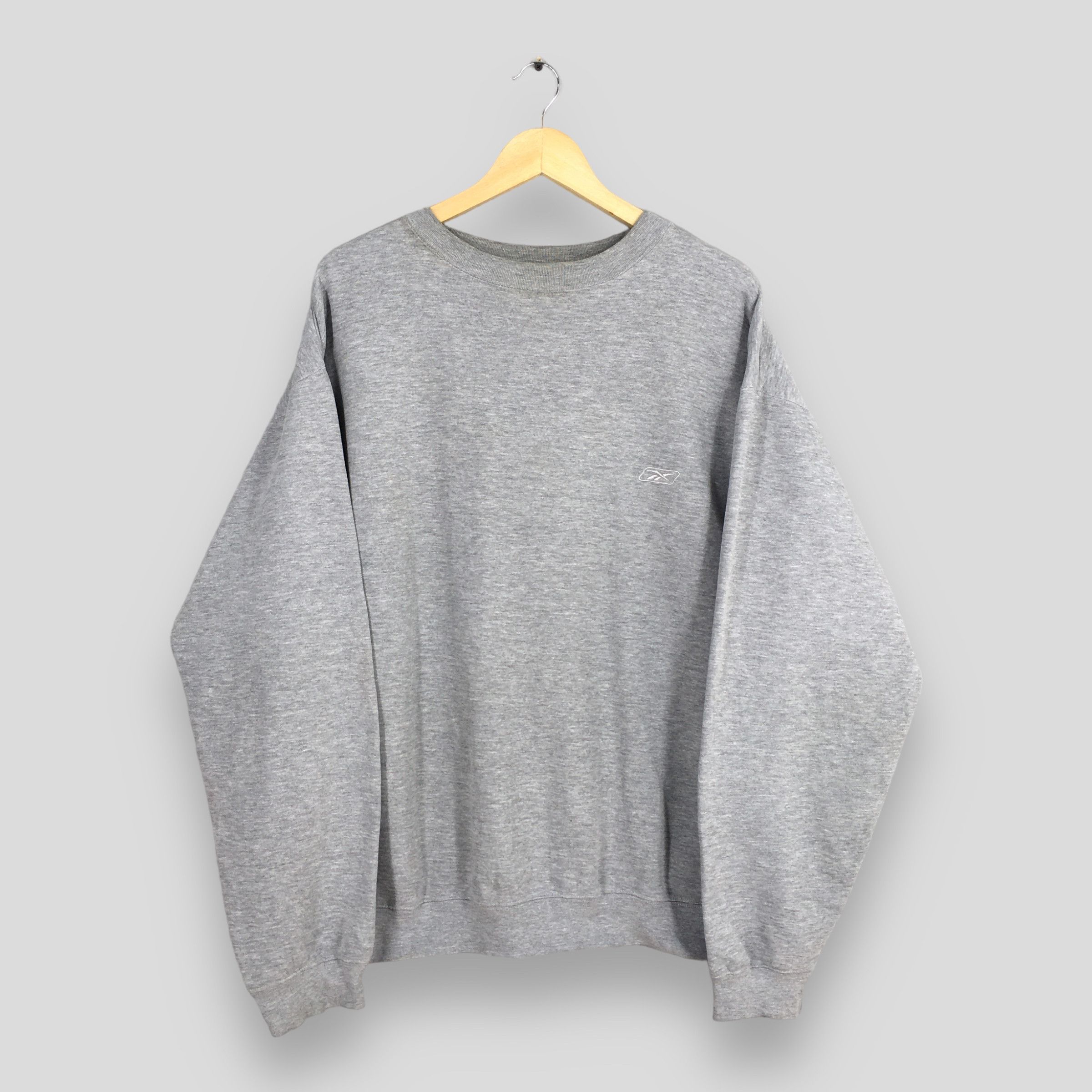 Reebok × Vintage Vintage Reebok England Gray Crewneck XLarge Size US XL / EU 56 / 4 - 1 Thumbnail