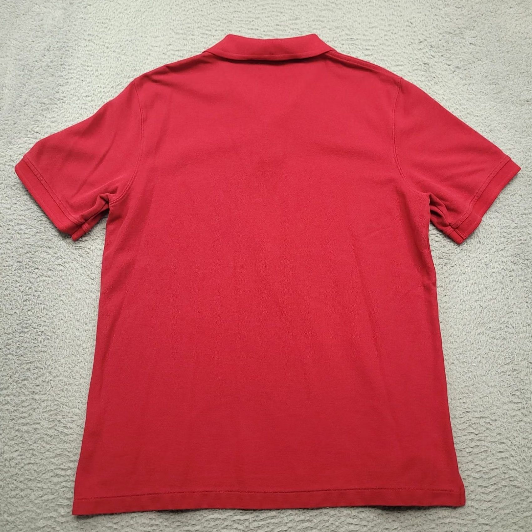 Vintage L.L.Bean Polo Shirt Mens L Tall Red Traditional Fit Short Sleeve Cotton Casual Shirt Size US L / EU 52-54 / 3 - 2 Thumbnail