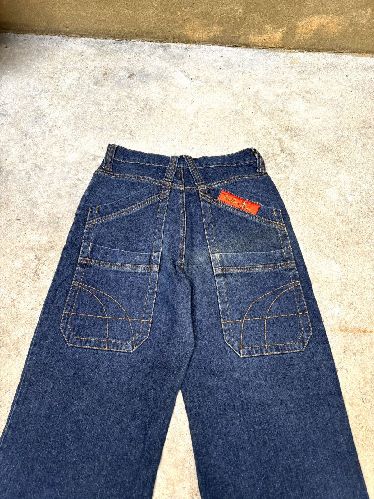 Japanese Brand Vintage Yue REN BOY Jeans (JNCO Style) Skateboard Size US 26 / EU 42 - 11 Thumbnail