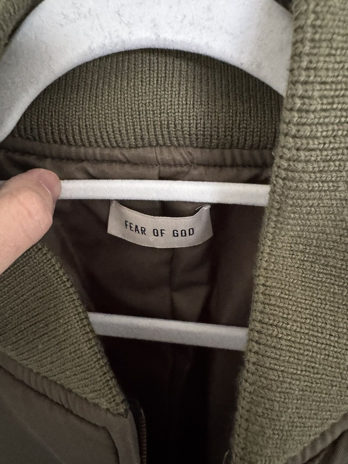Fear of God Brand new Fear of God Eternal Olive Bomber size S Size US S / EU 44-46 / 1 - 3 Thumbnail