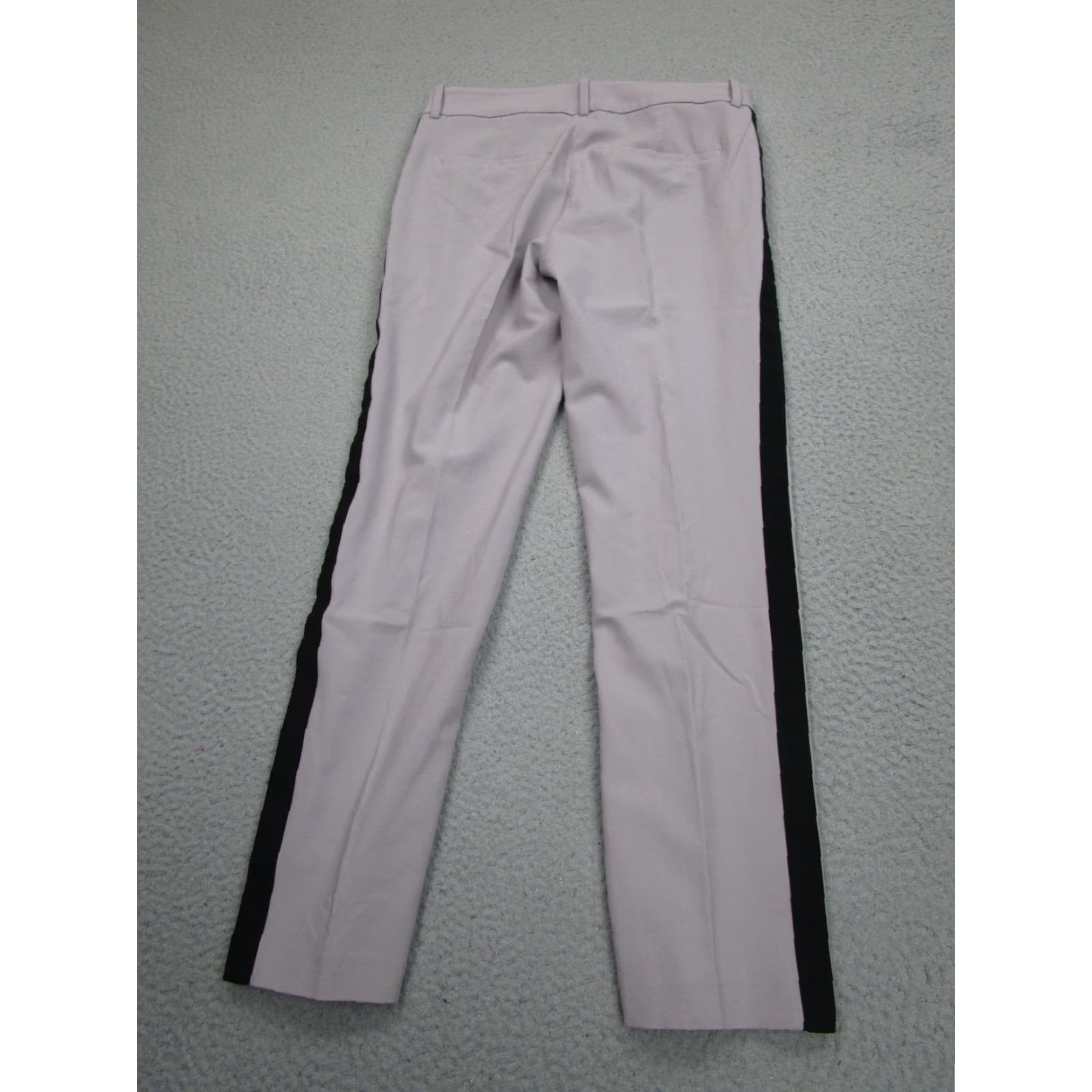Vince Vince Pants Womens 6 Gray Striped Wool Blend Dress Work Trousers Slacks Size 28" / US 6 / IT 42 - 2 Thumbnail
