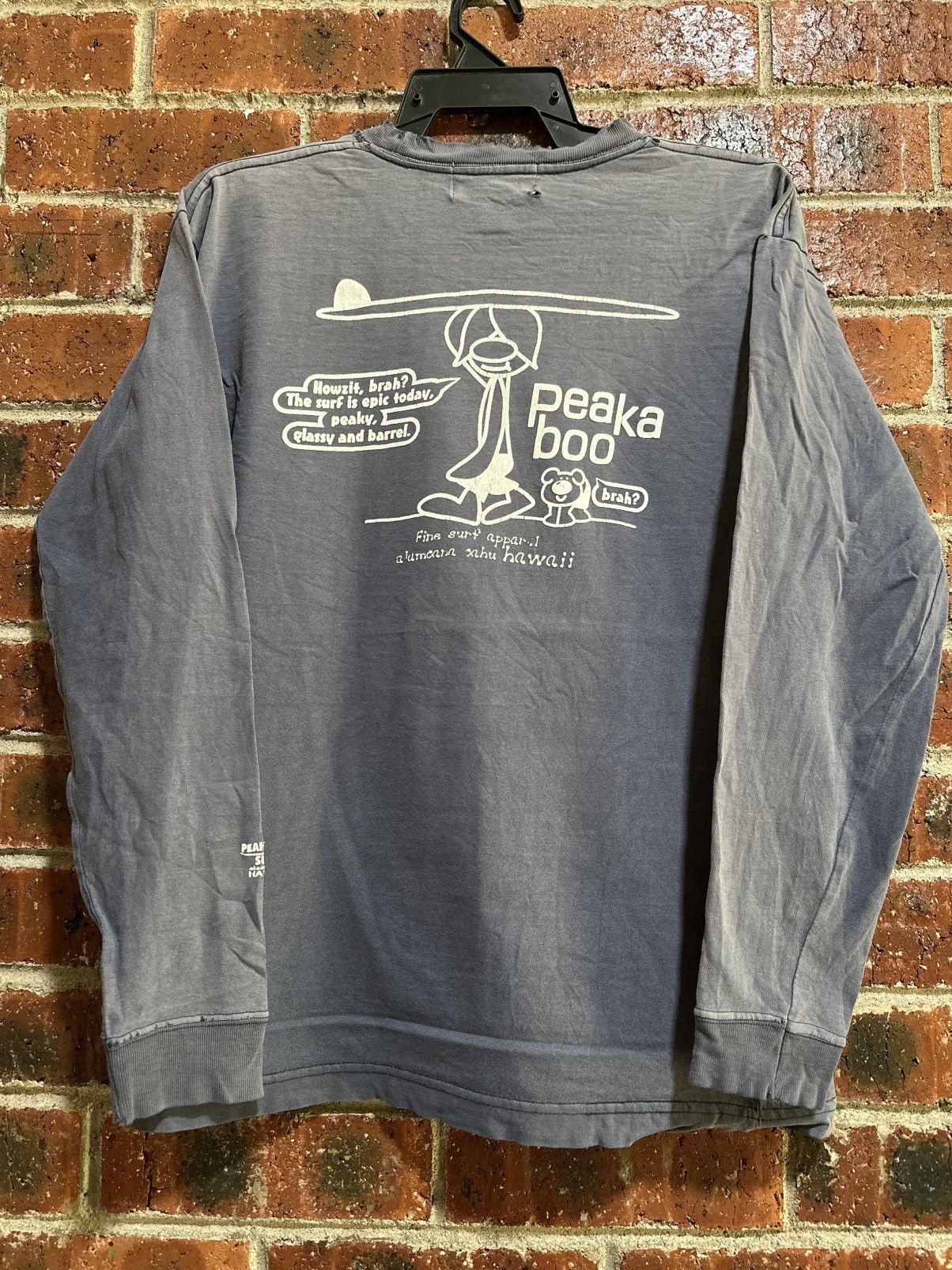 Sears Thrashed Vintage Peaka Boo Surf Distress Sun Faded Size US M / EU 48-50 / 2 - 1 Thumbnail